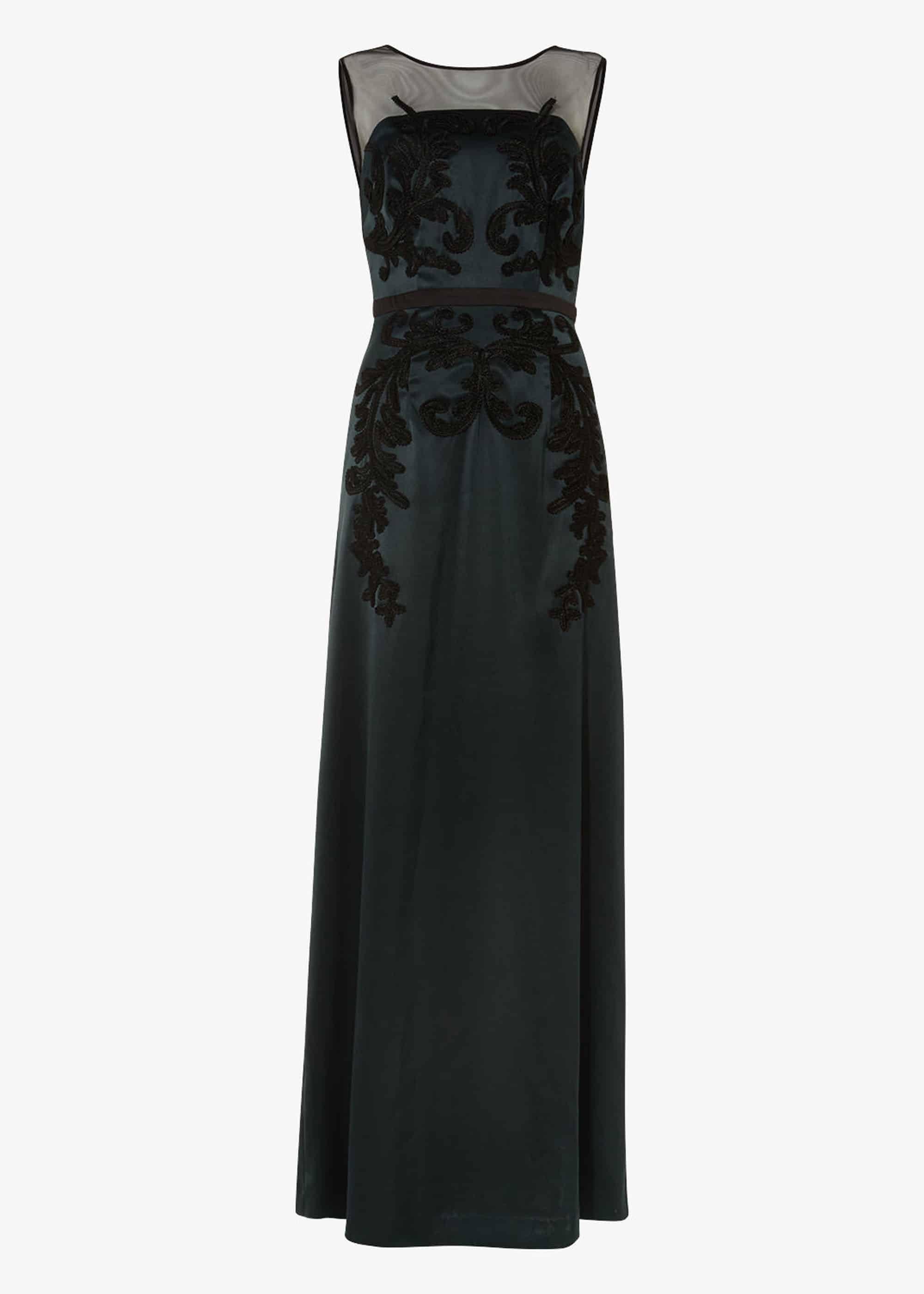 Gallia Embellished Full Length Dress