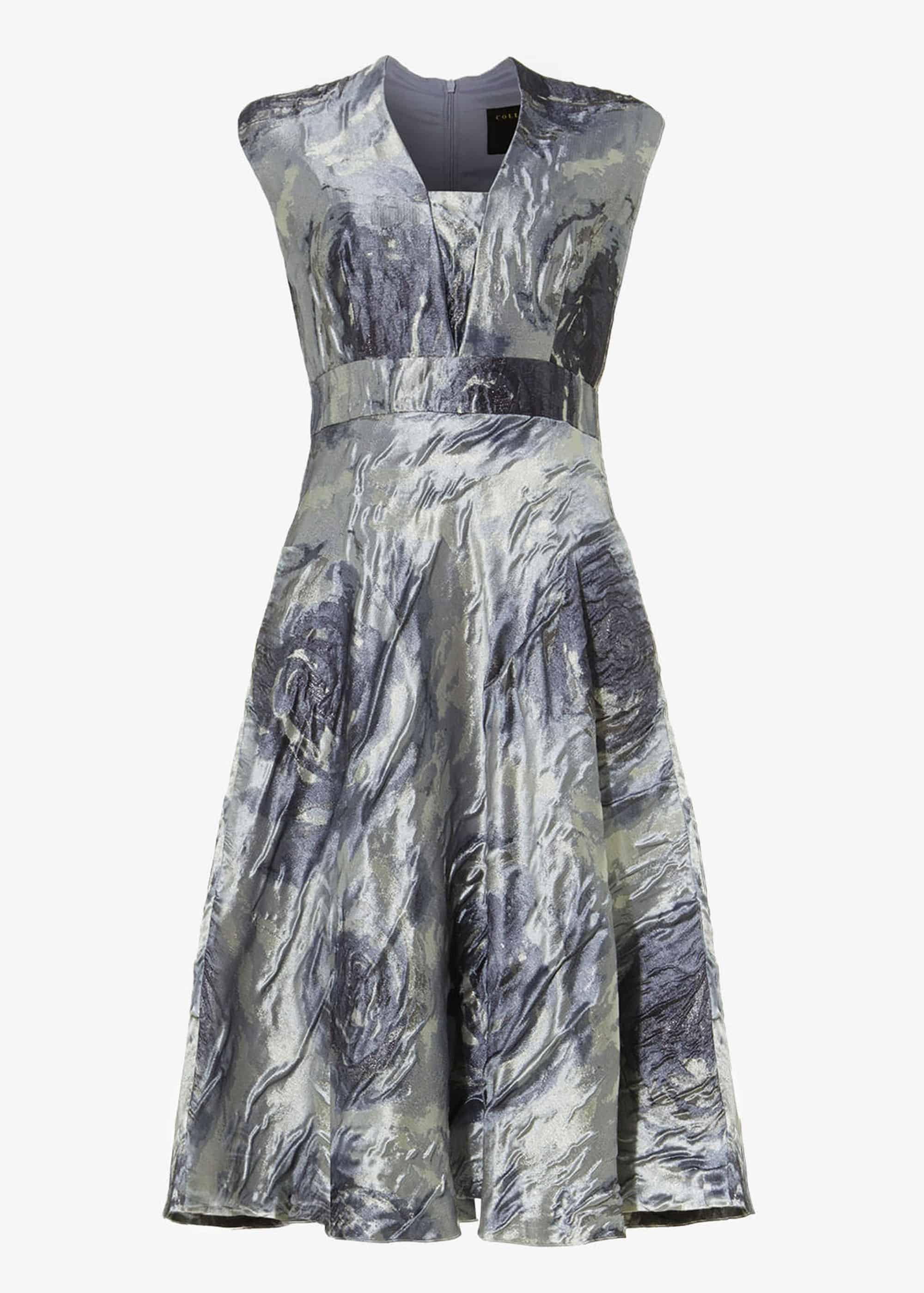 Honey Rose Jacquard Dress