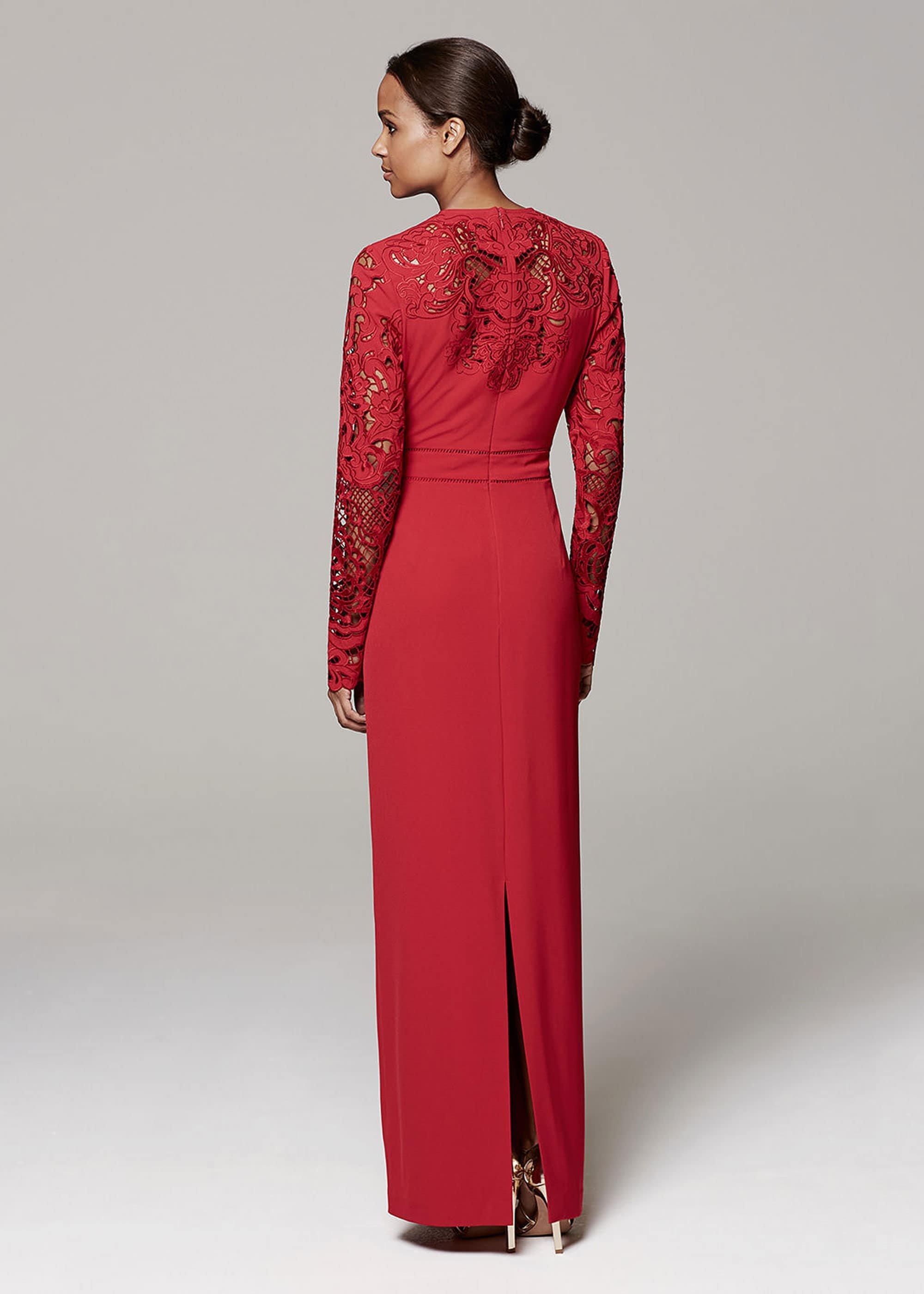 Minda Cutwork Maxi Dress