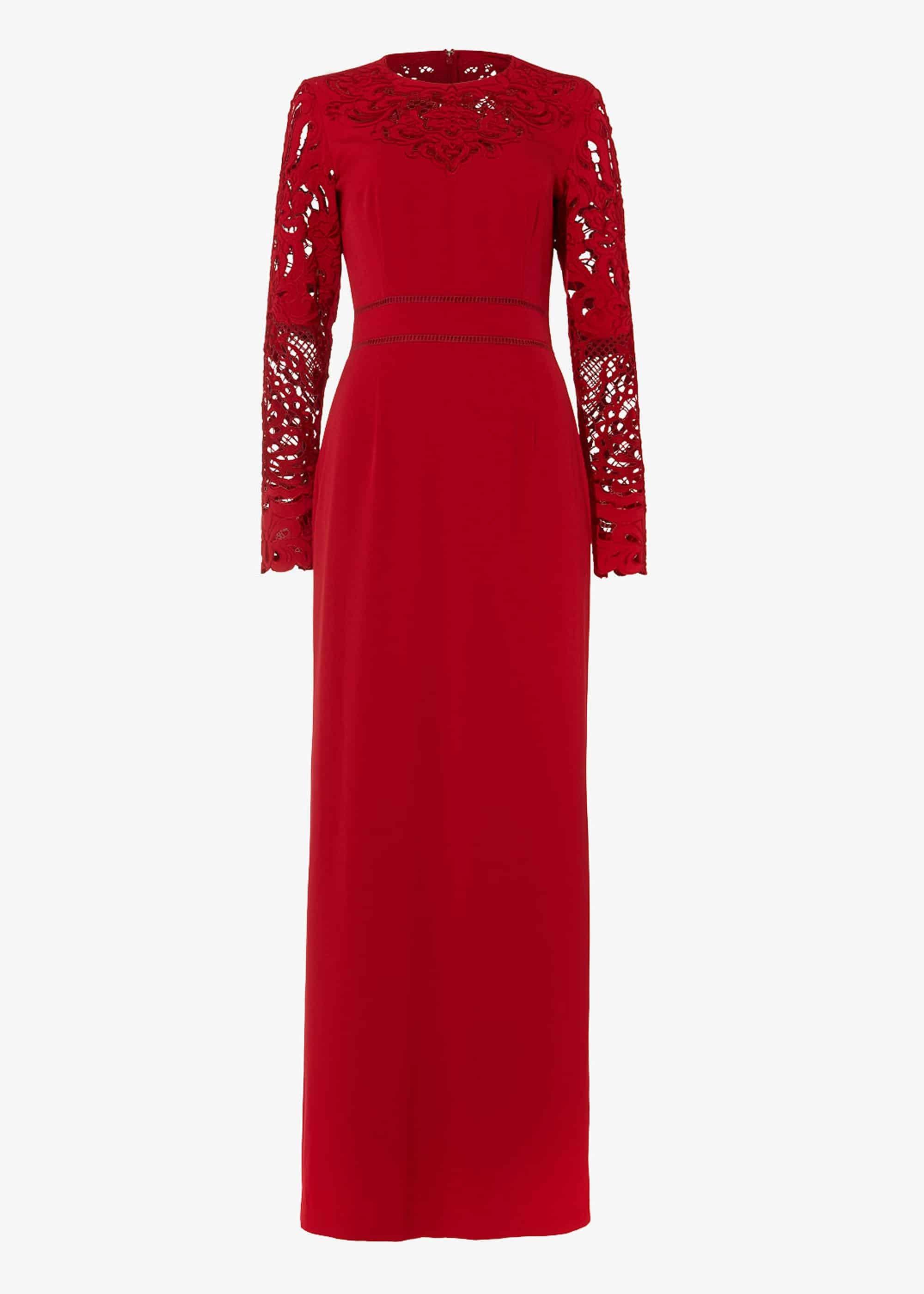 Minda Cutwork Maxi Dress
