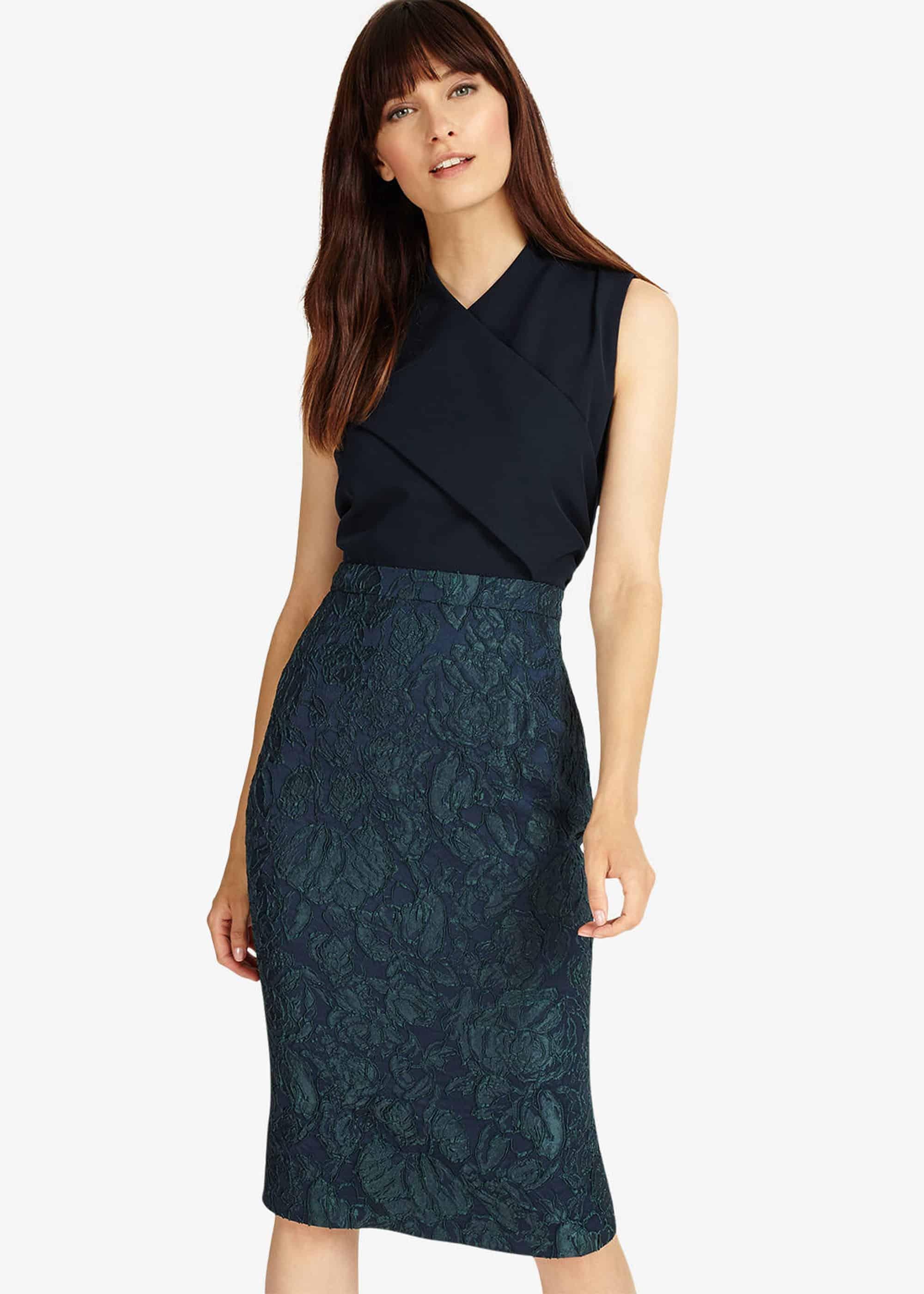 Jacqueline Jacquard Dress