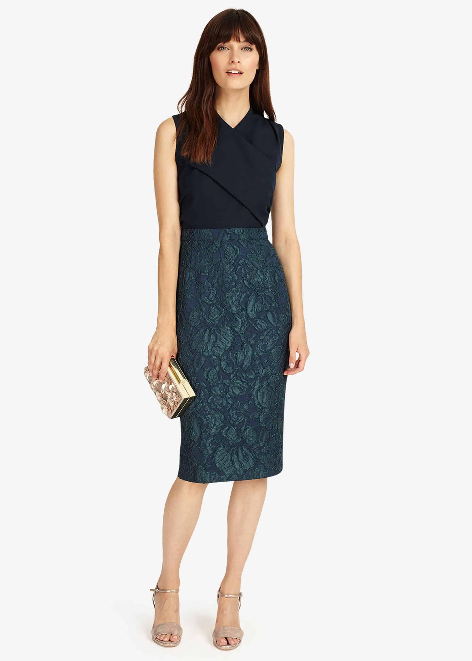 Jacqueline Jacquard Dress