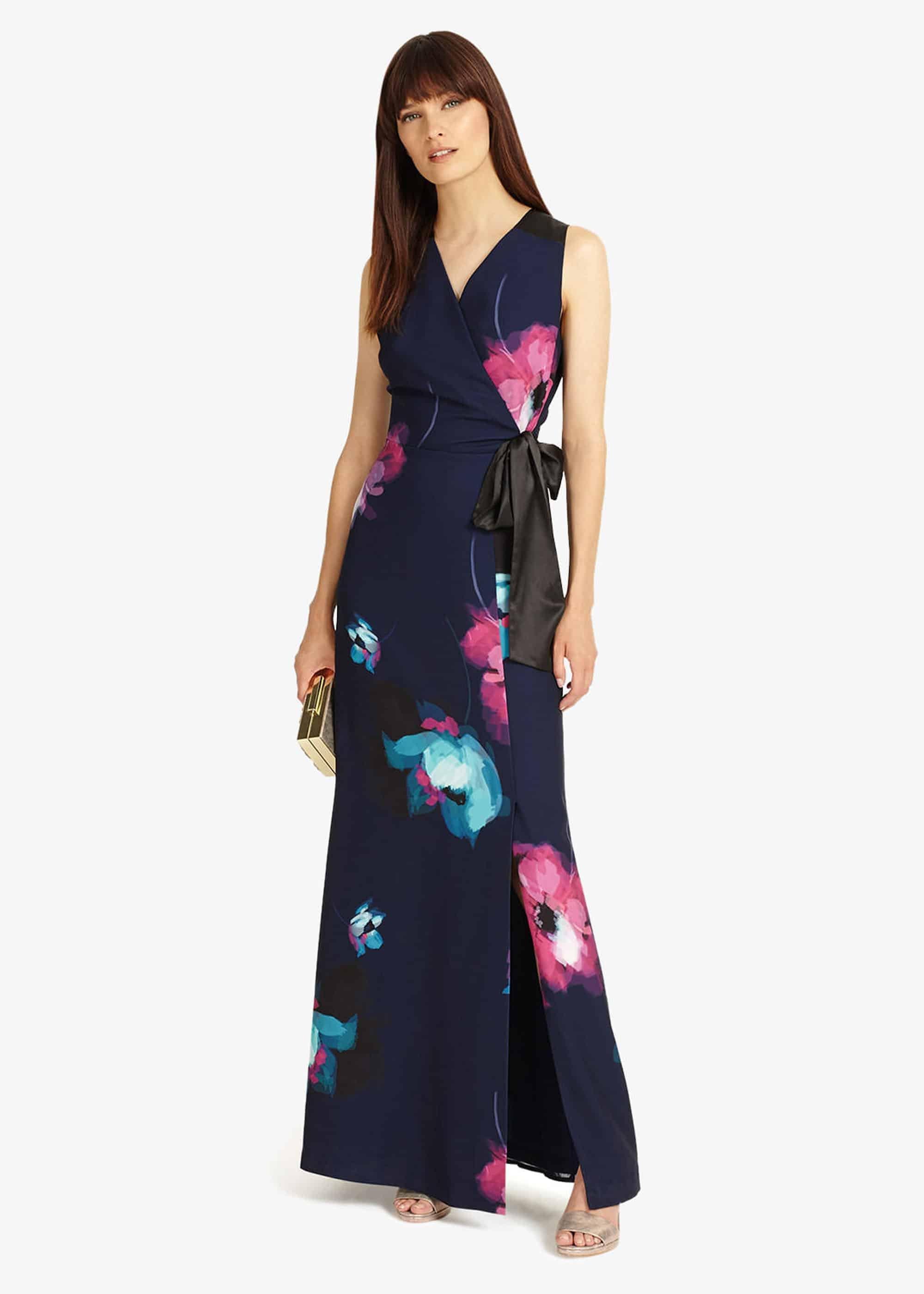 Juliana Floral Full Length Dress