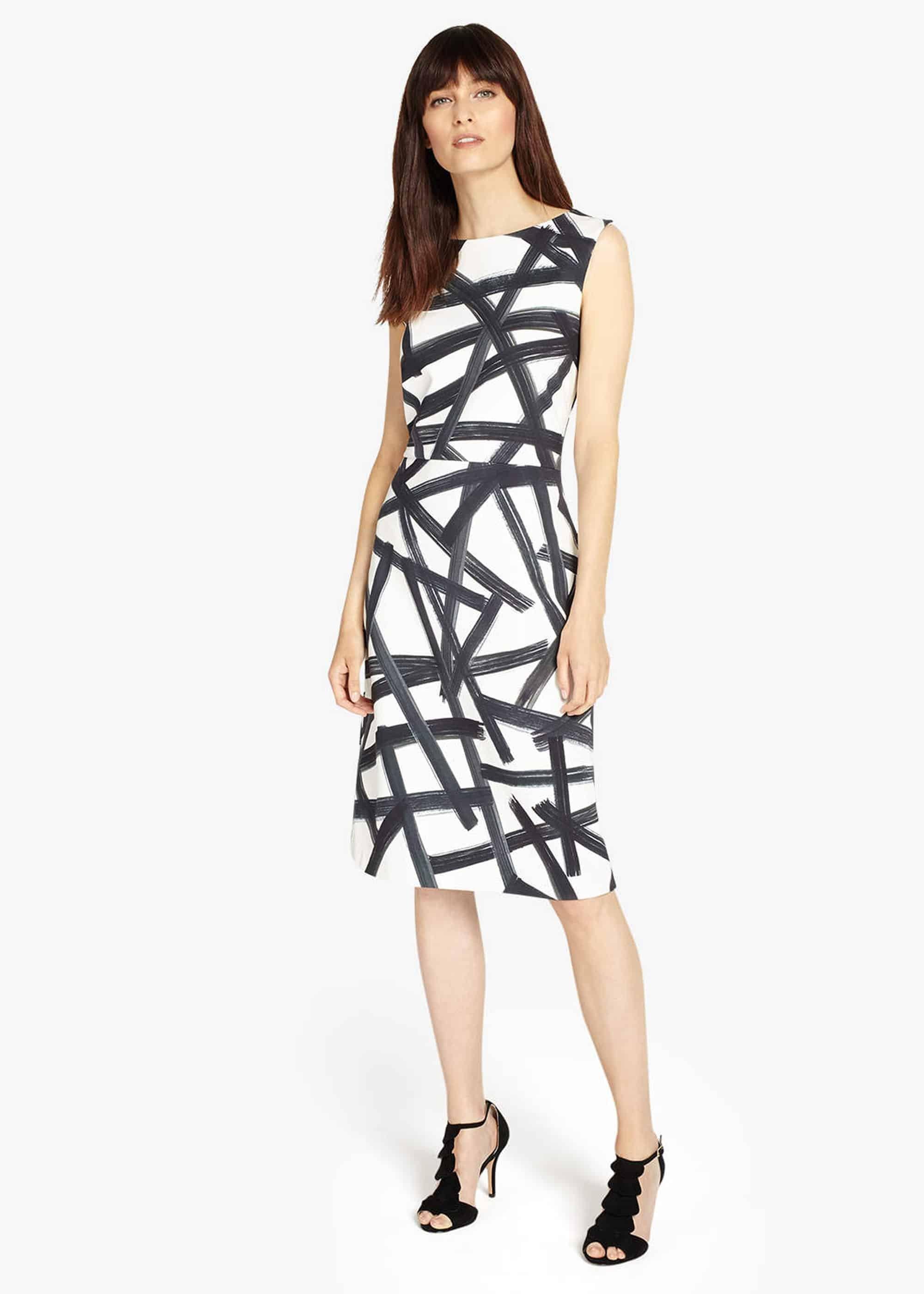 Bea Brush Stroke Dress