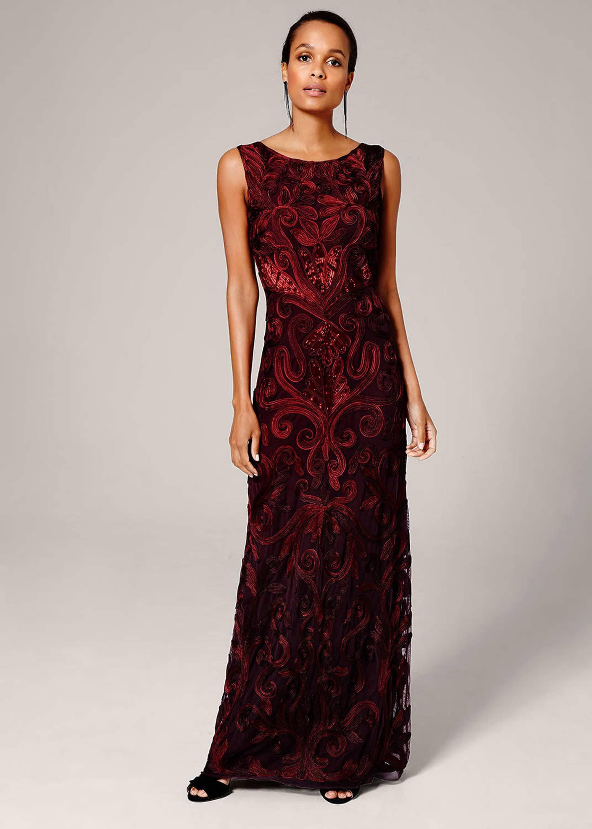 Thandi Tapework Maxi Dress