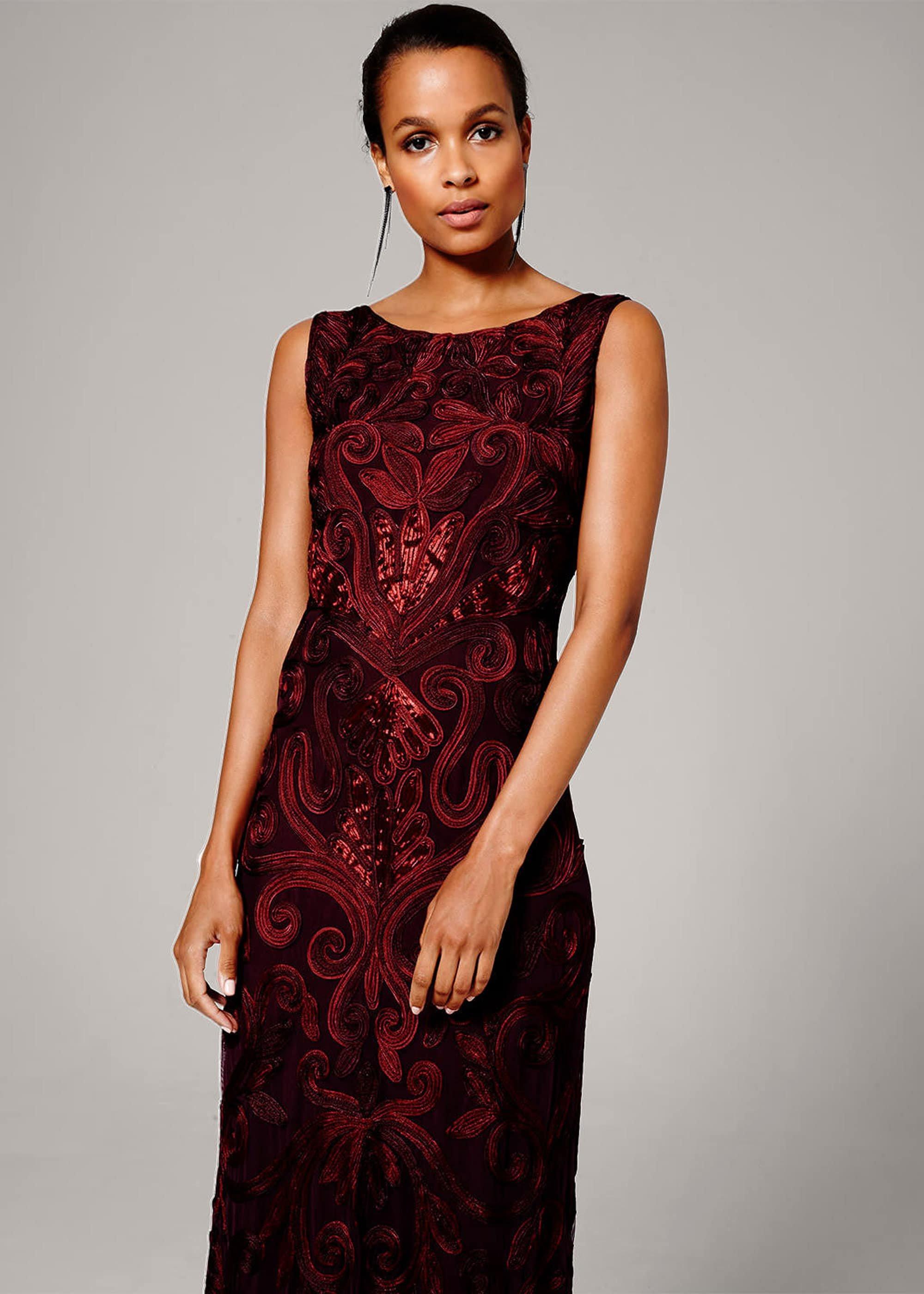 Thandi Tapework Maxi Dress