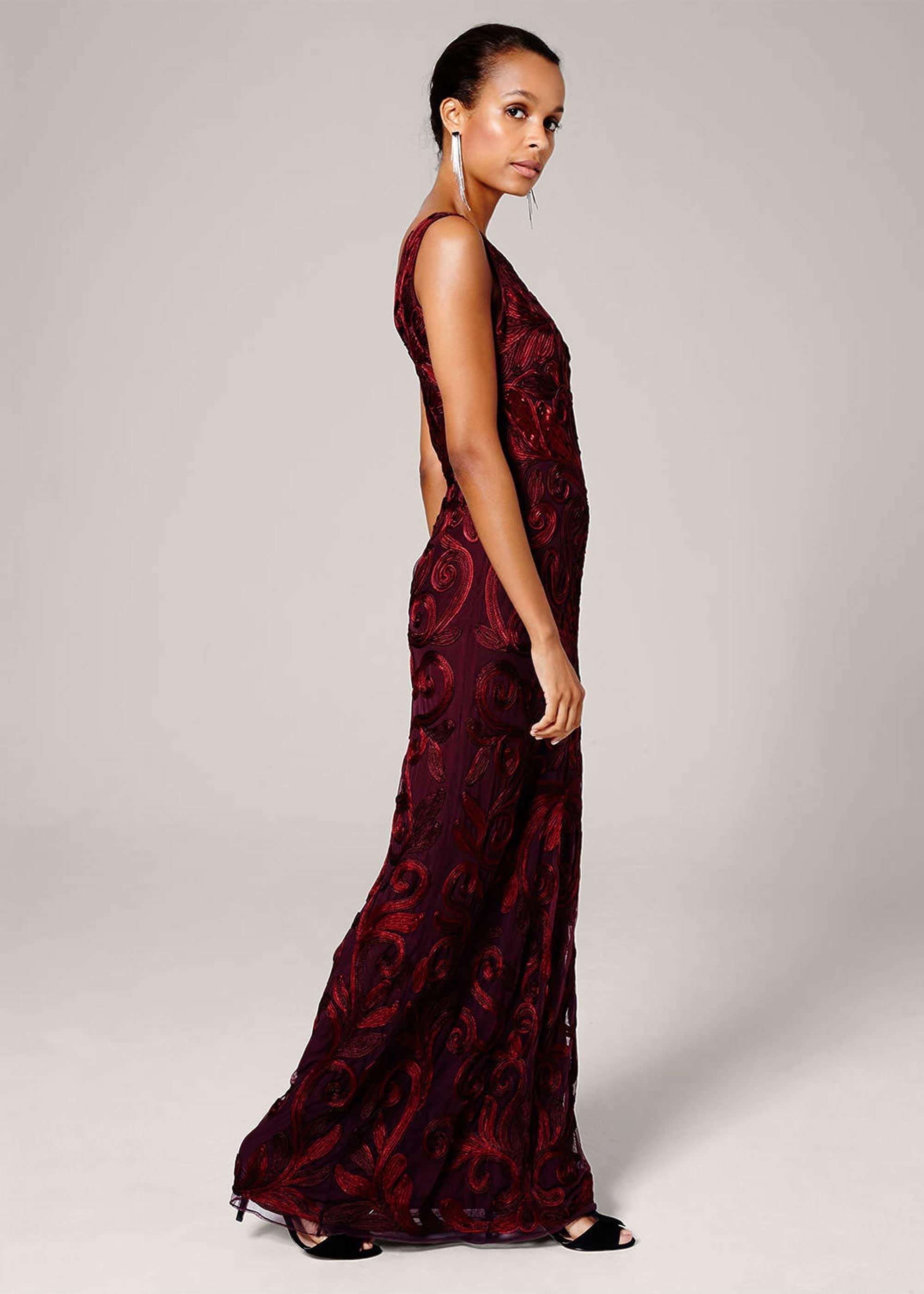 Thandi Tapework Maxi Dress