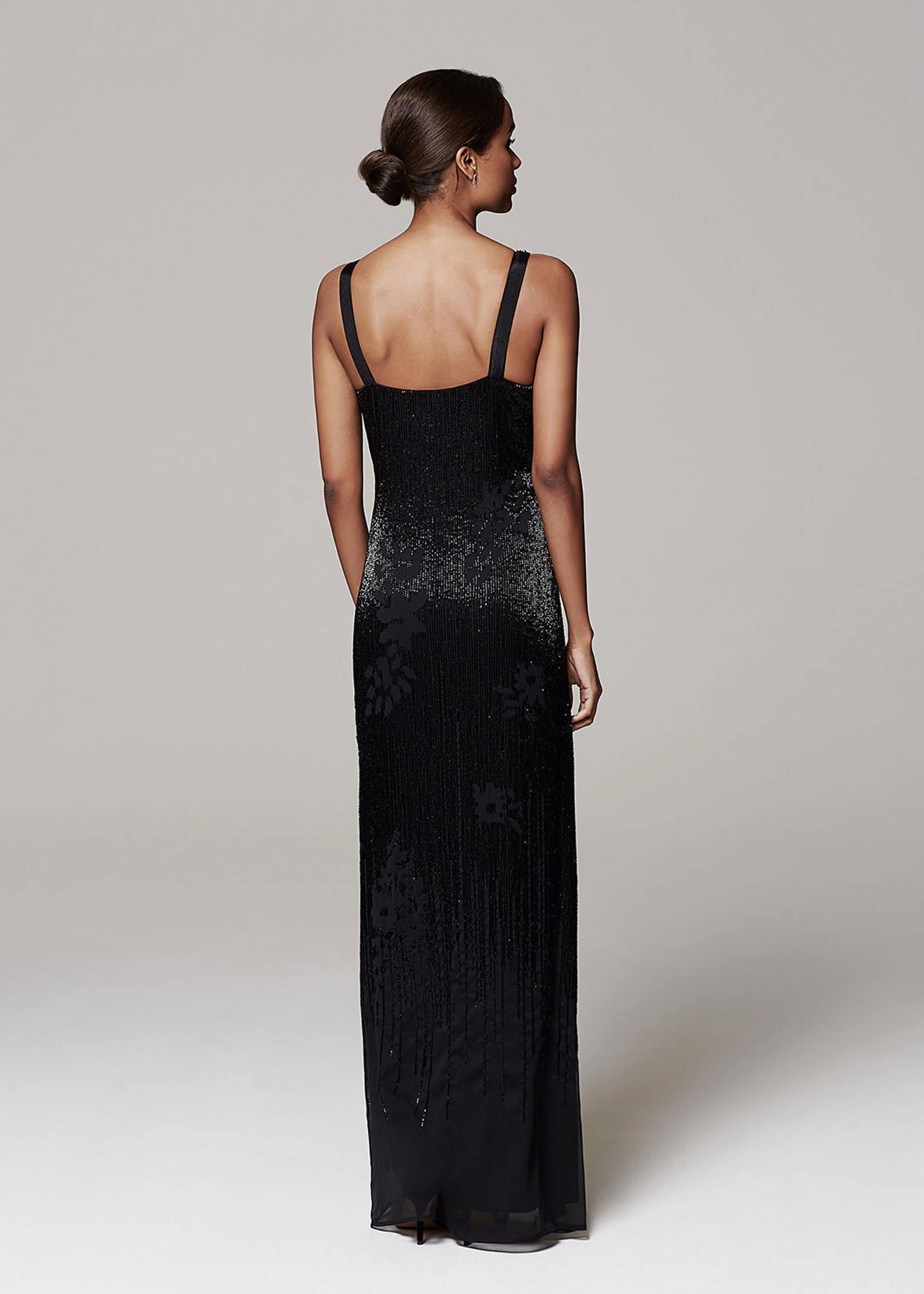 Tomasina Bugle Bead Maxi Dress