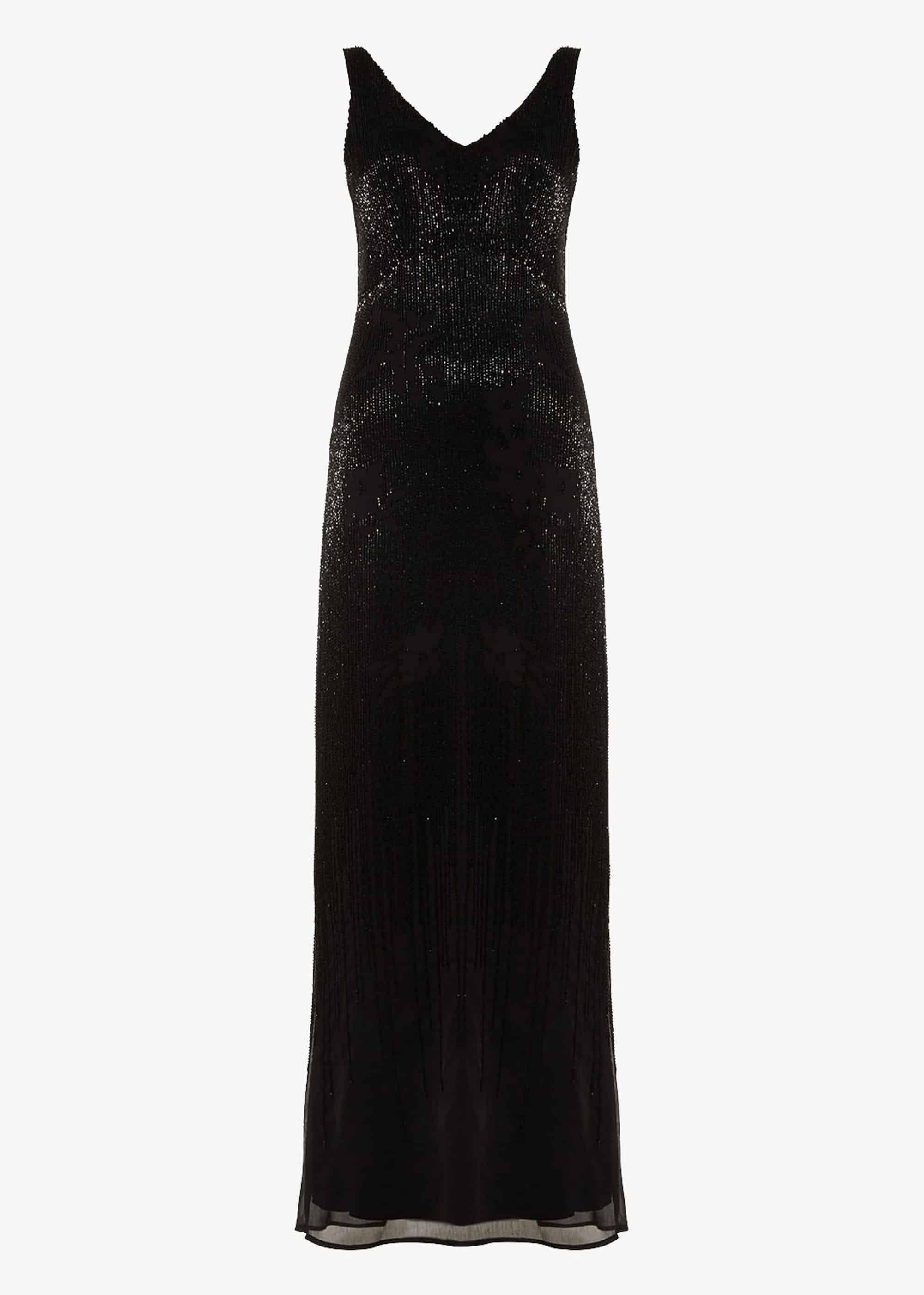 Tomasina Bugle Bead Maxi Dress