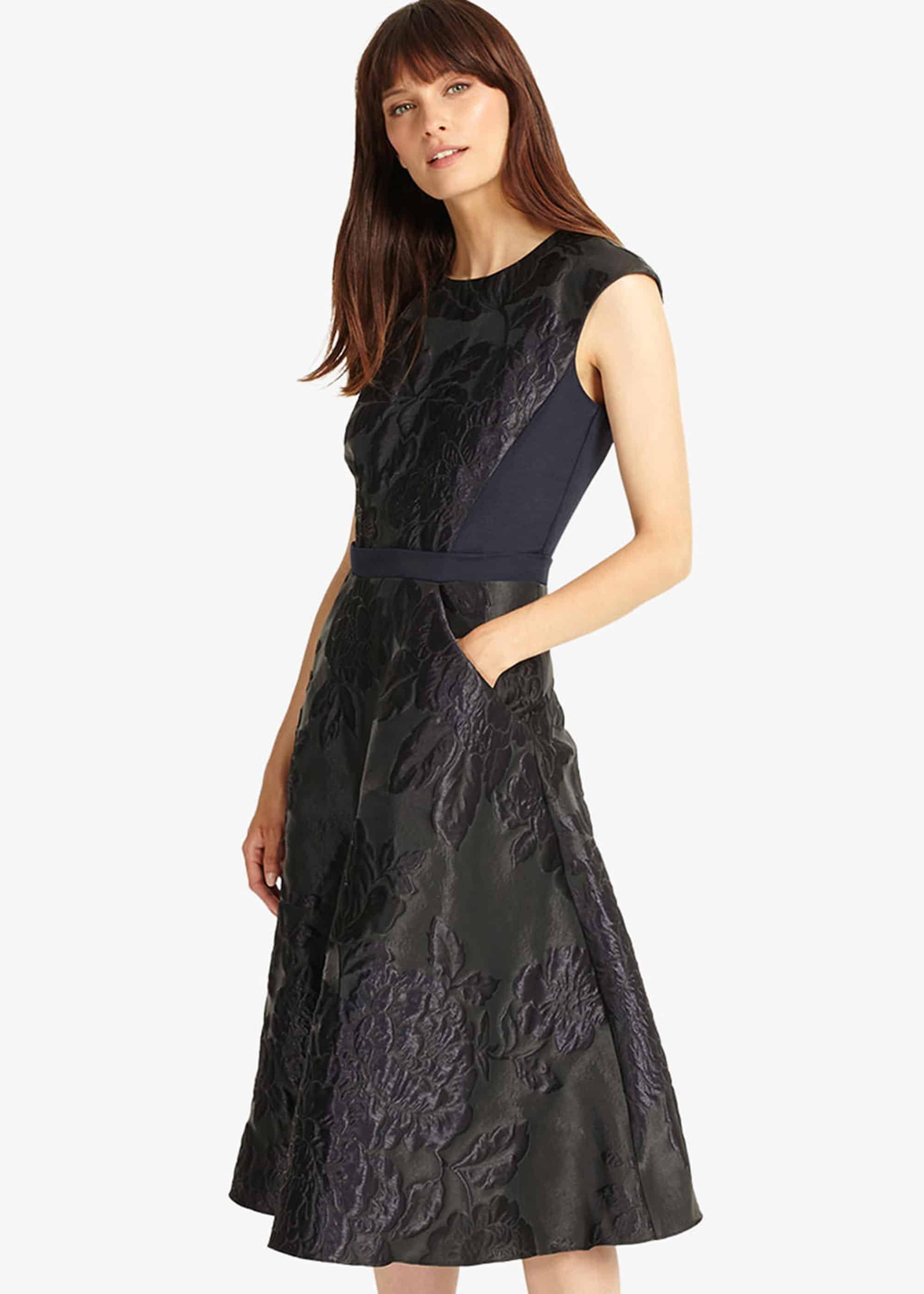 Adara Jacquard Dress