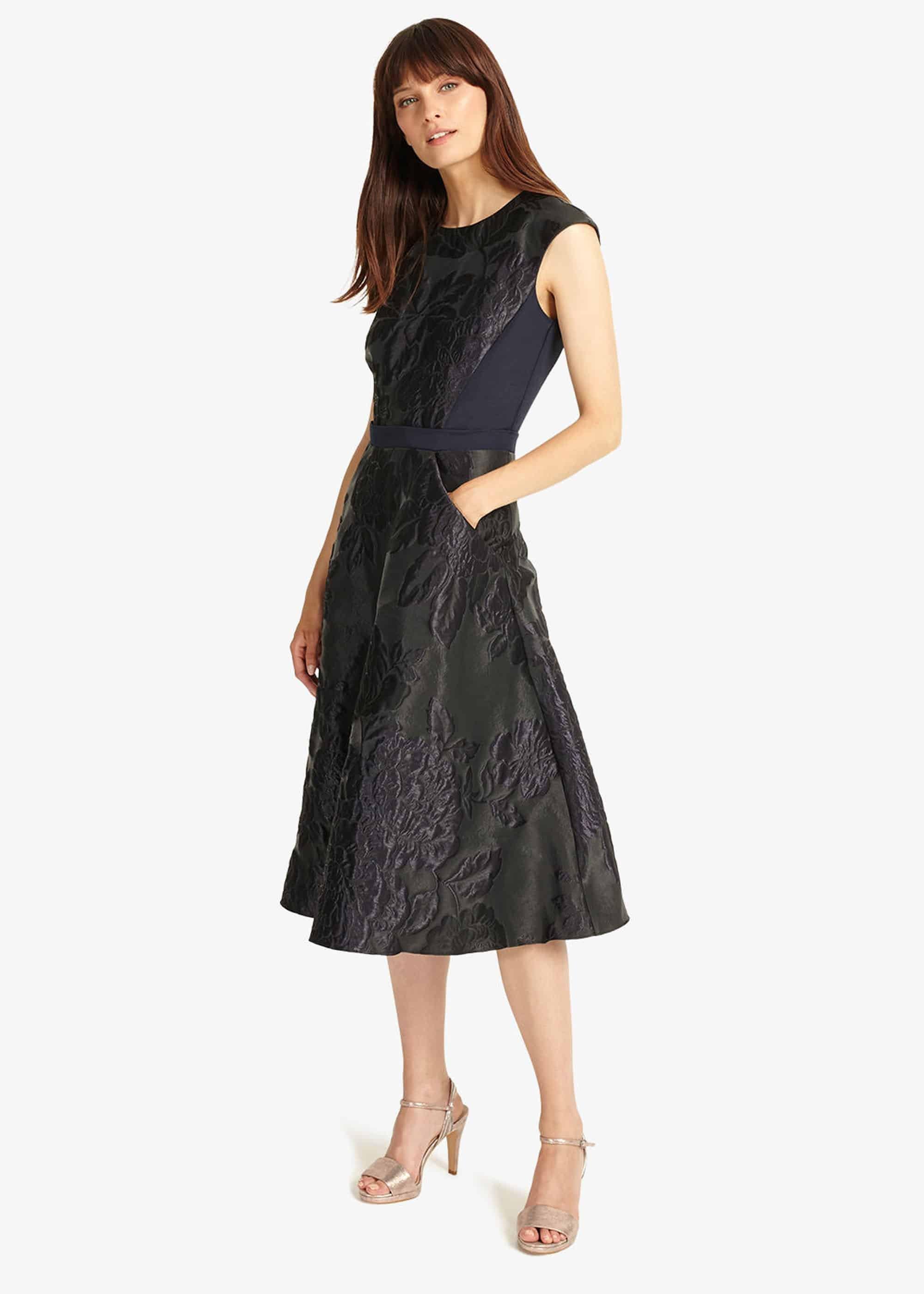 Adara Jacquard Dress