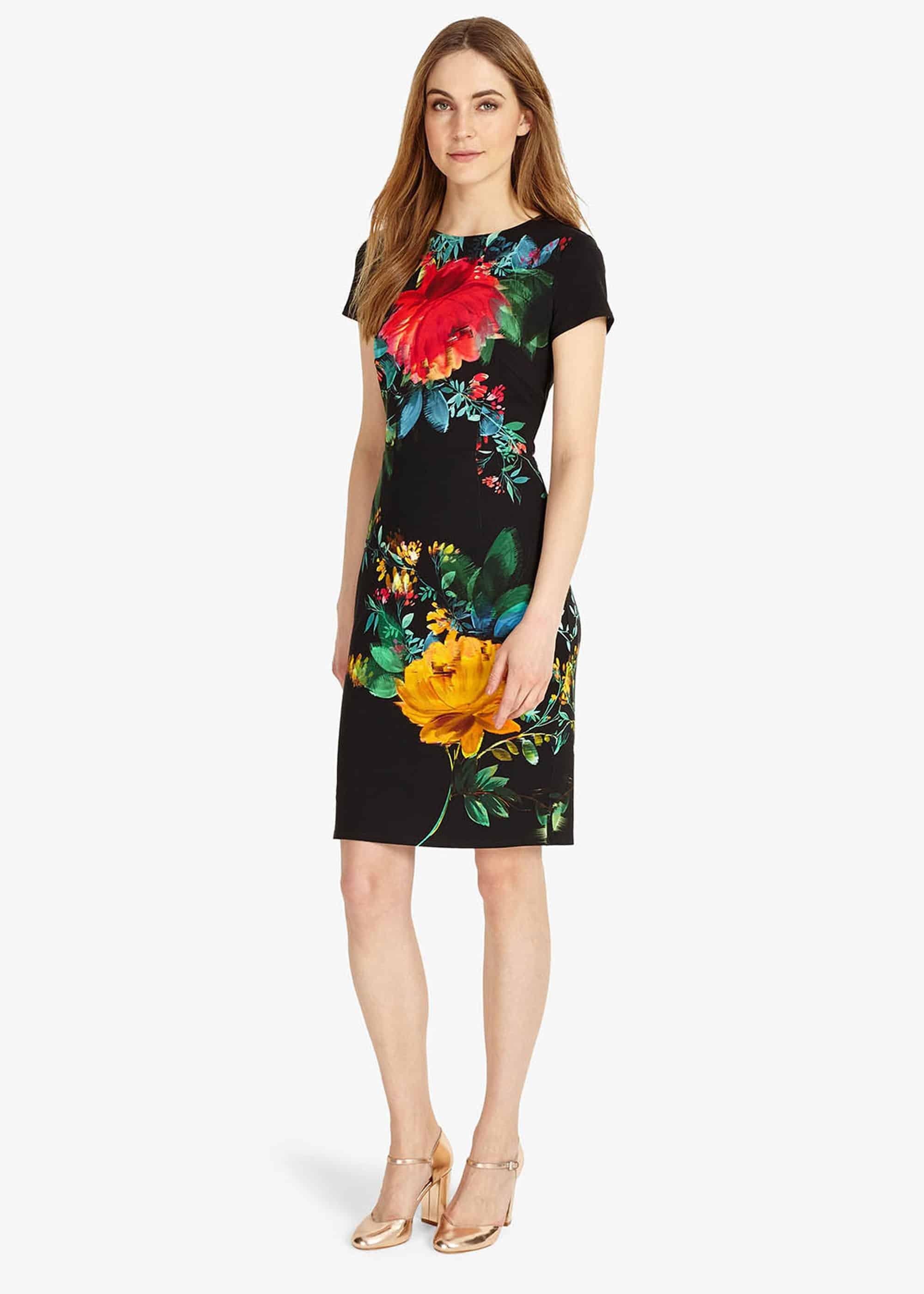 Maddie Placement Print Dress