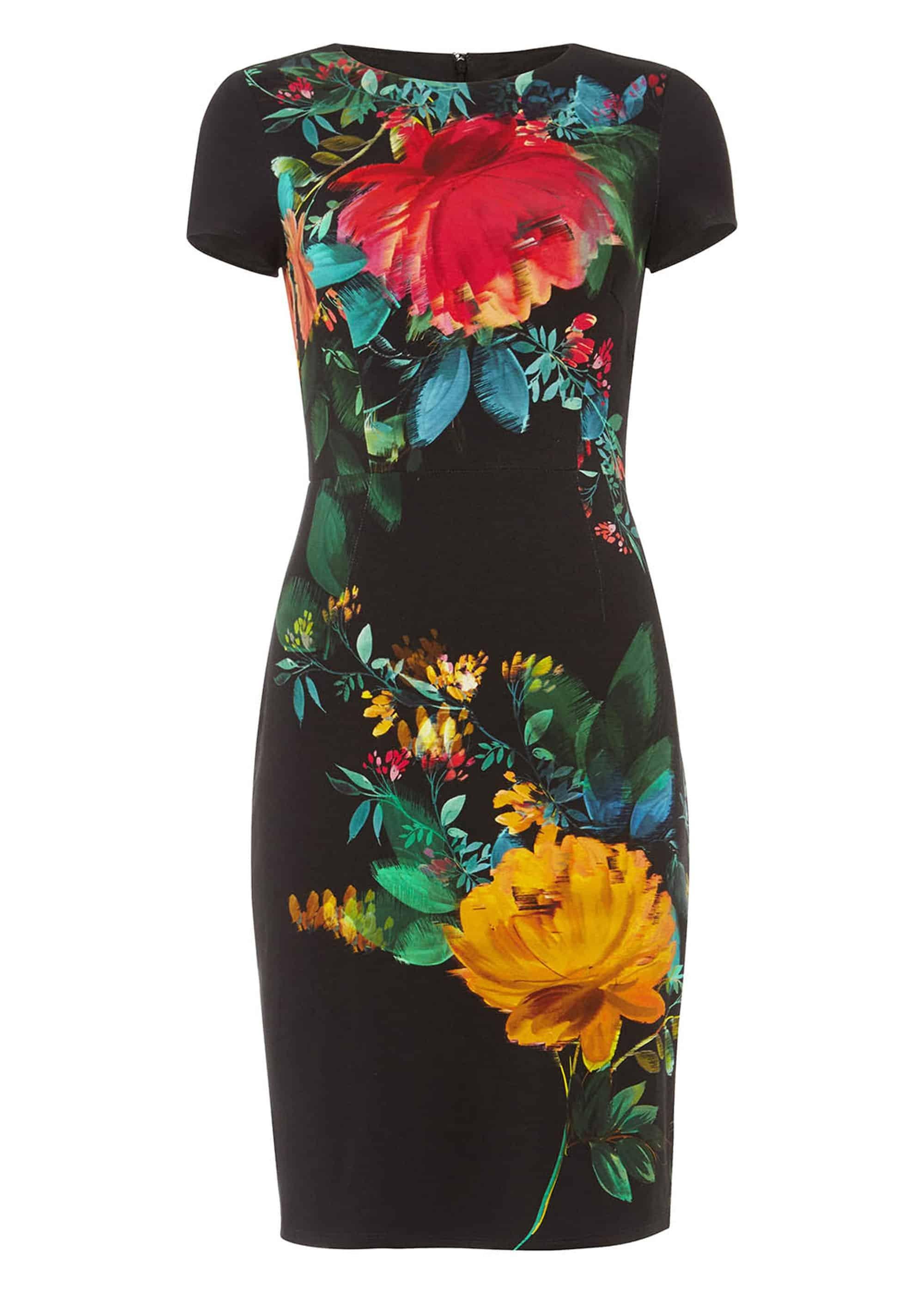 Maddie Placement Print Dress