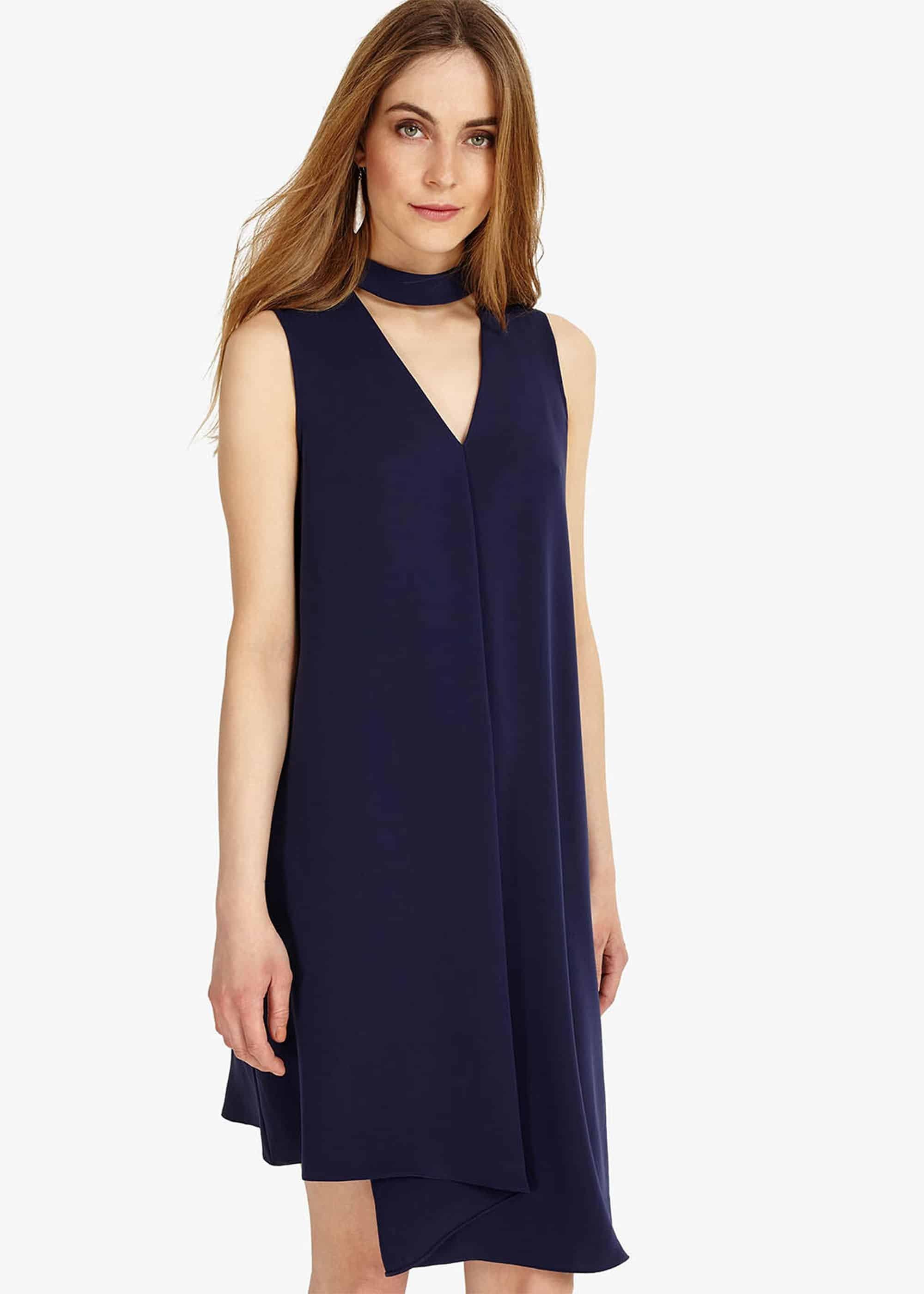 Taylor Pleat Front Dress