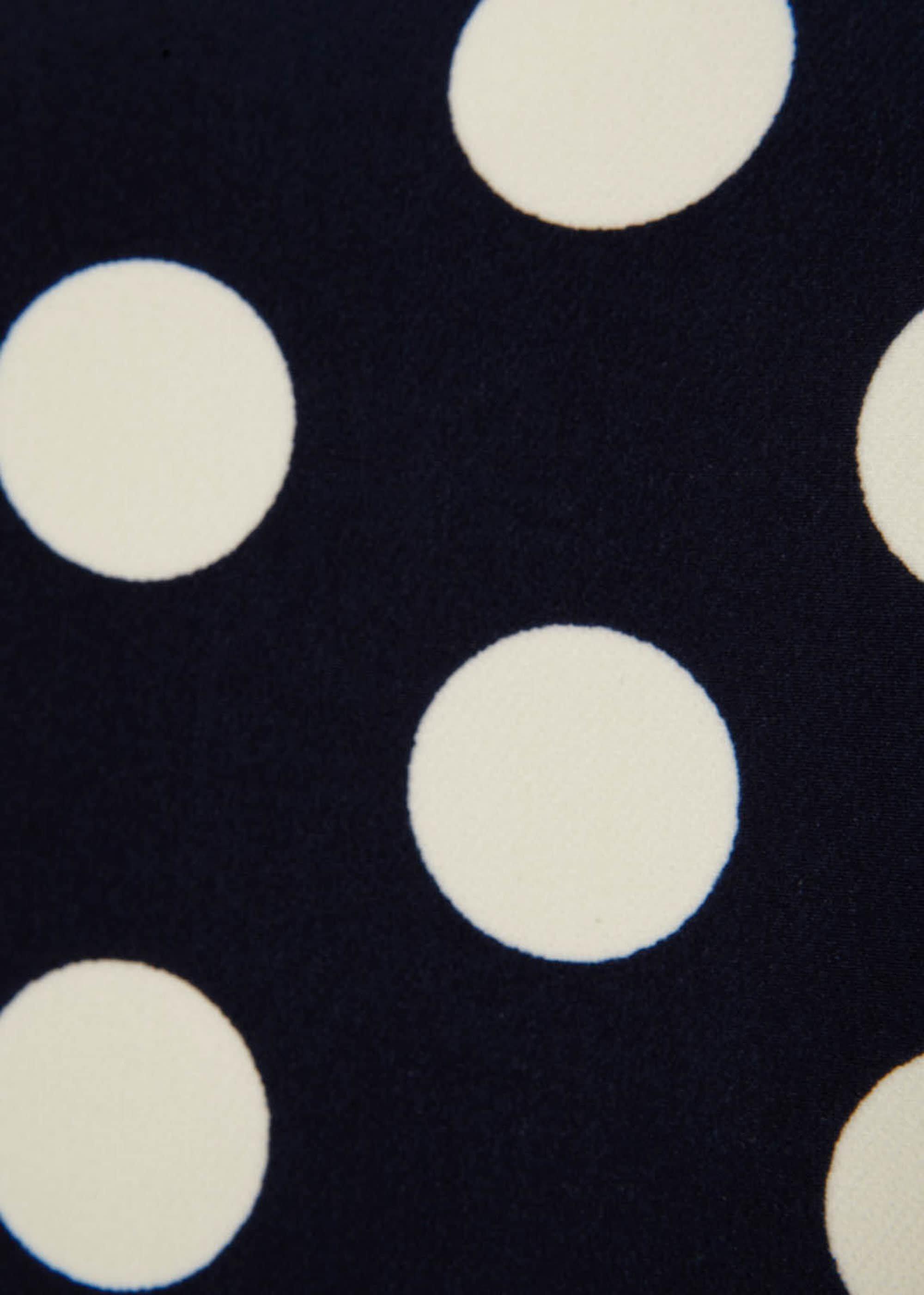 Katlyn Spot Keyhole Dress