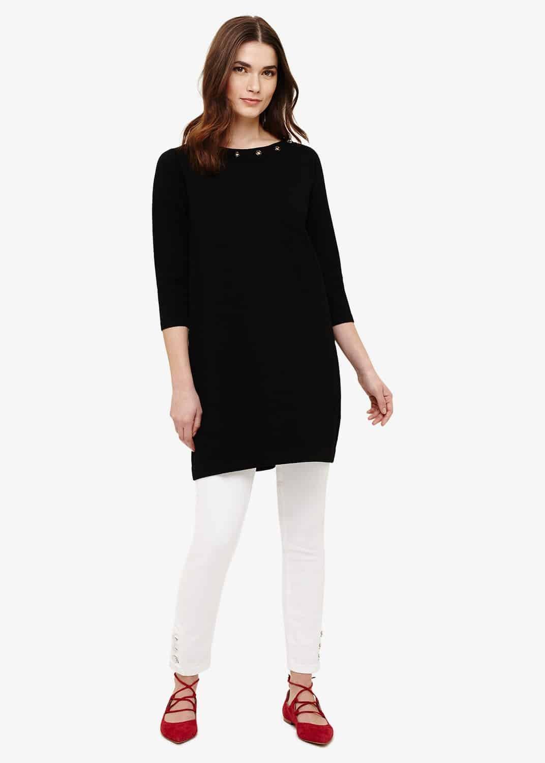 Esmerelda Eyelet Tunic Dress
