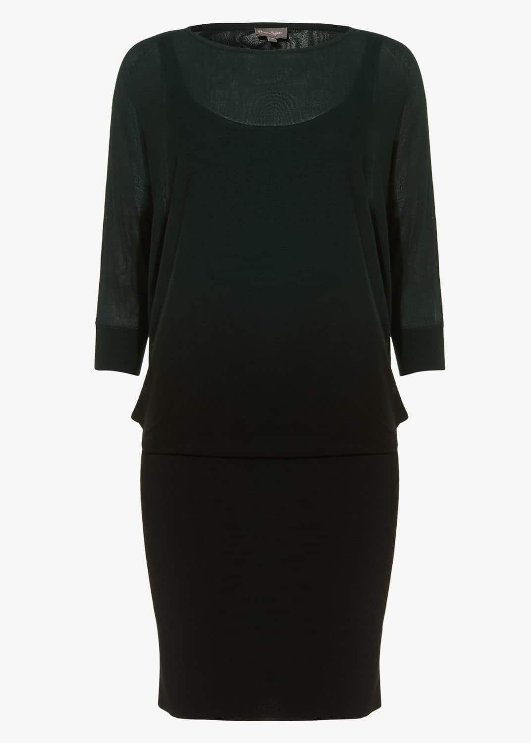 Becca Sheer Dip Dye Dress