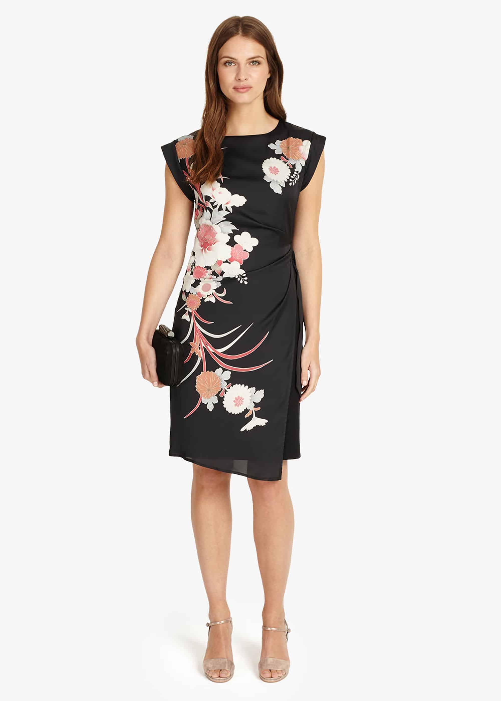 Oriental Print Dress