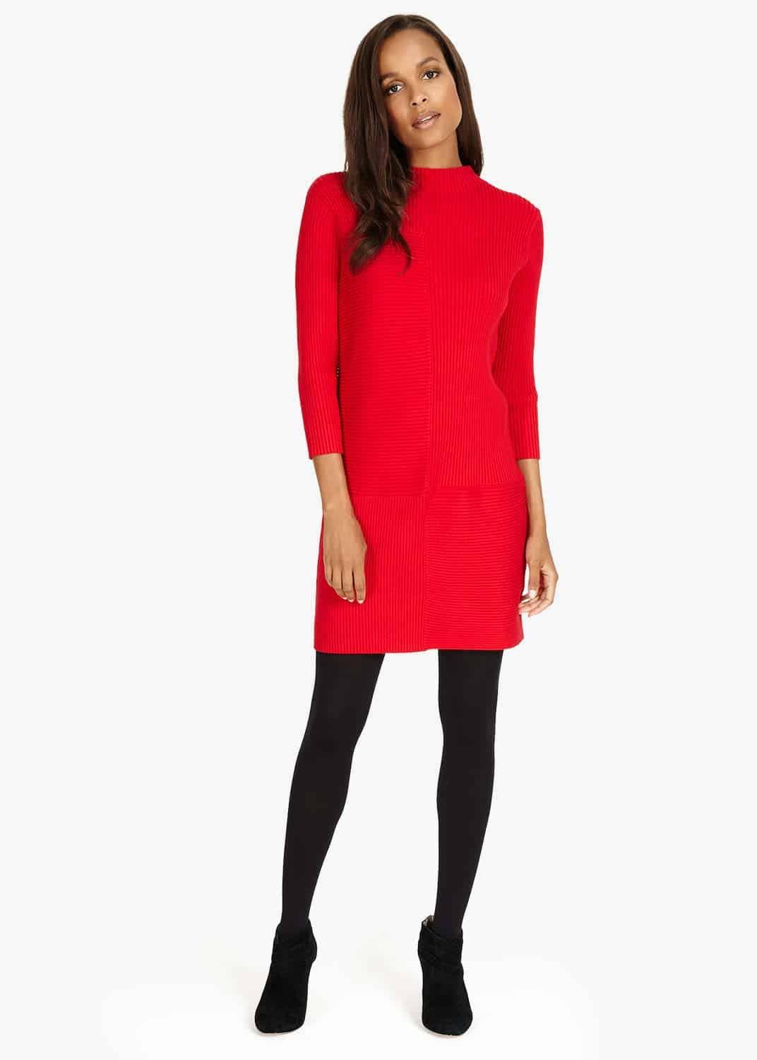Francesca Rib Knitted Dress