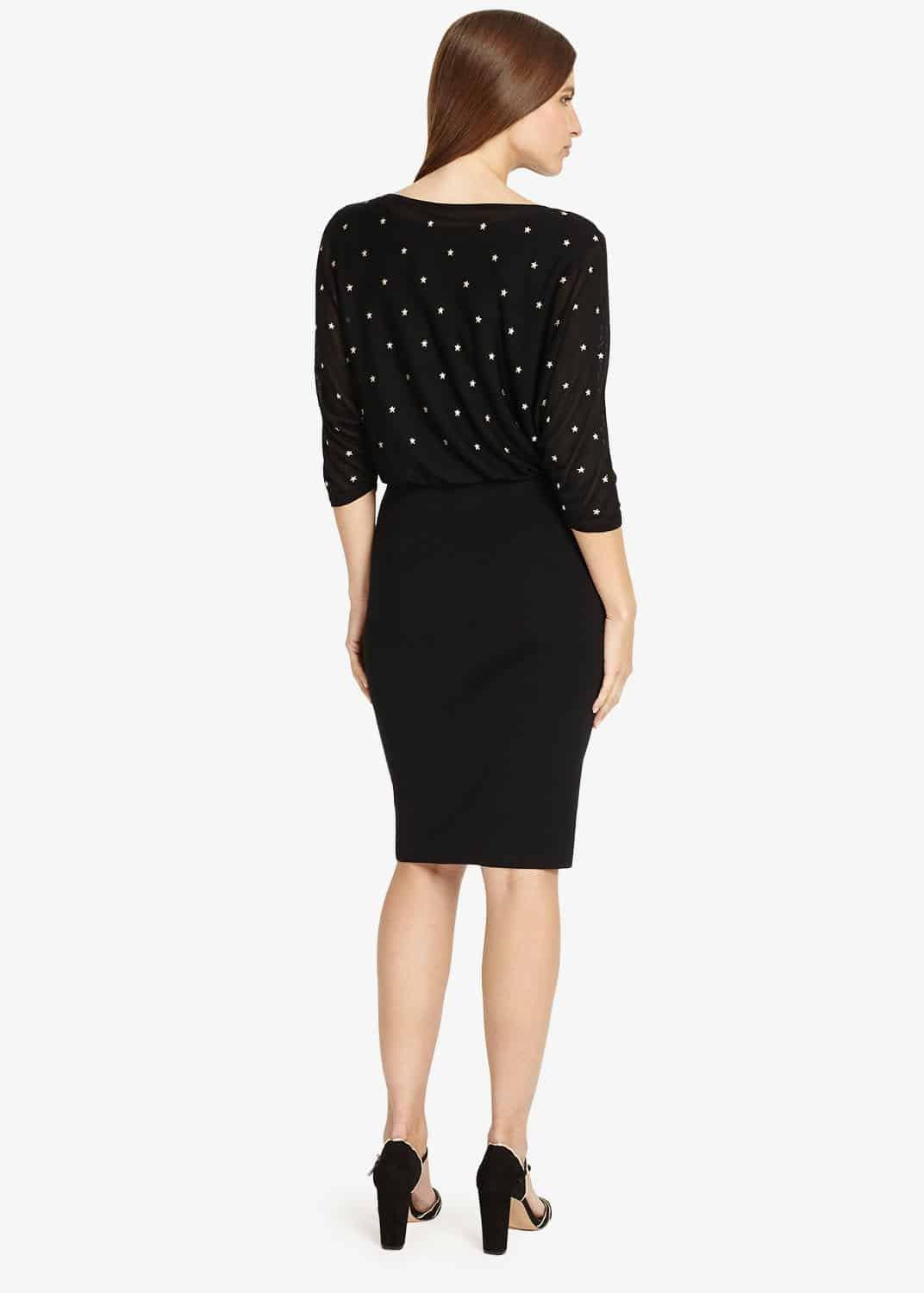 Adele Star Embroidered Dress