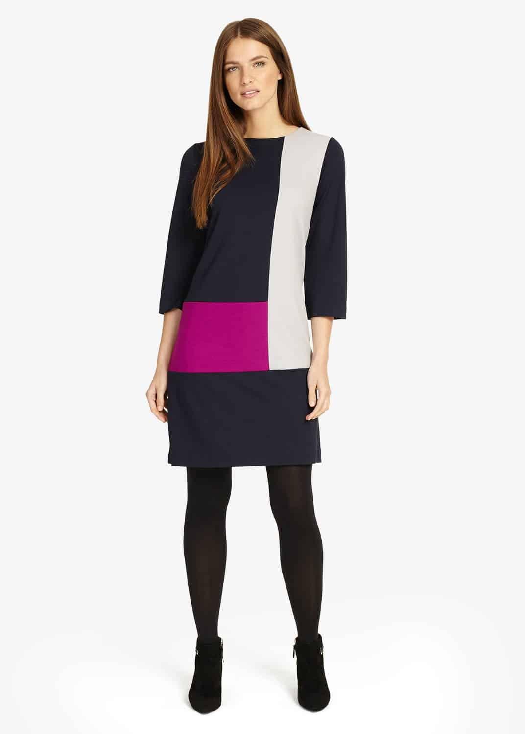 Cindy Colour Block Dress