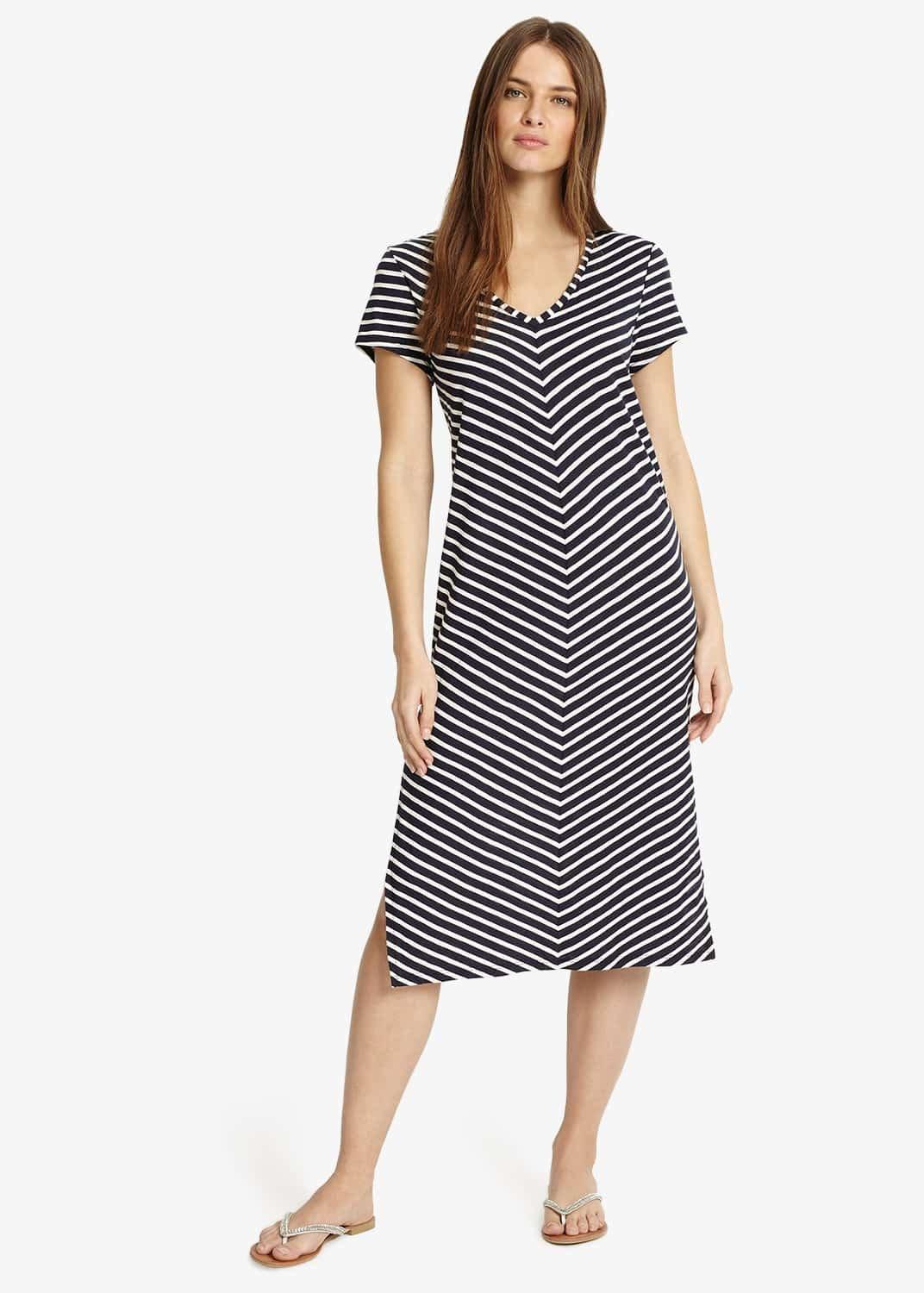 Chantelle Chevron Beach Dress
