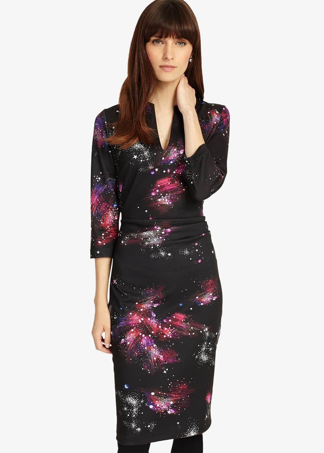 Constellation Print Dress