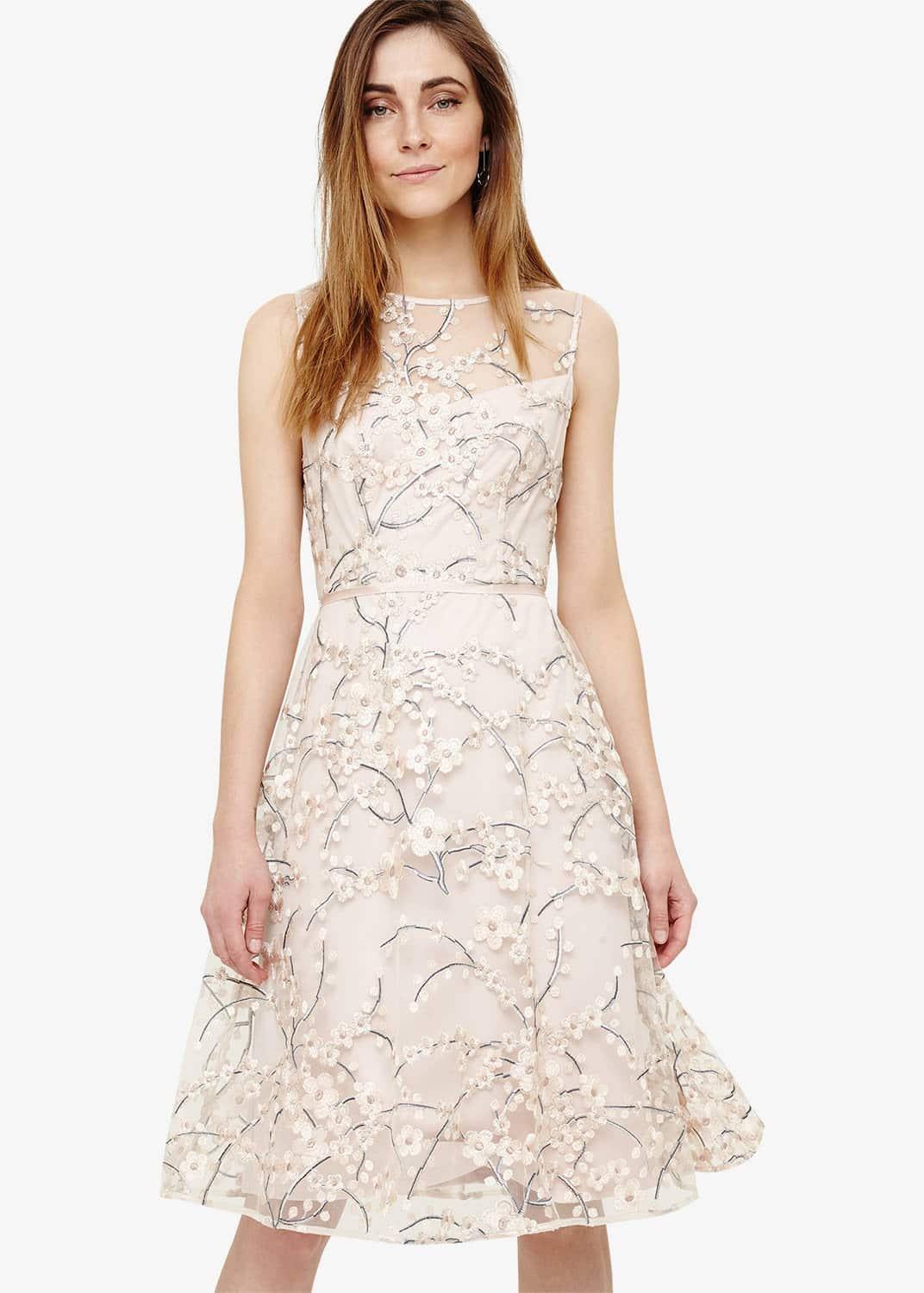 Sable Embroidered Dress