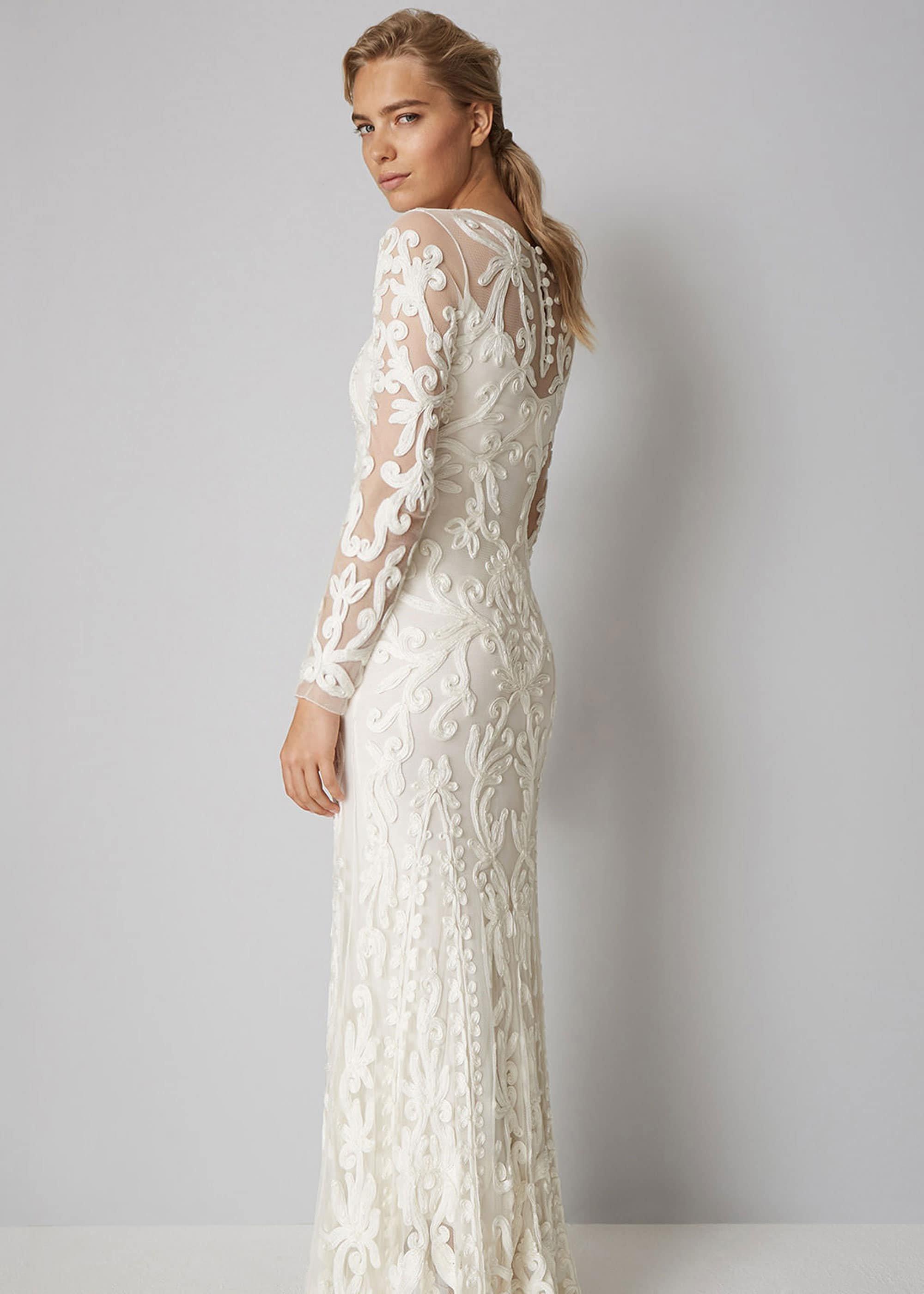 Aubrina Tapework Wedding Dress