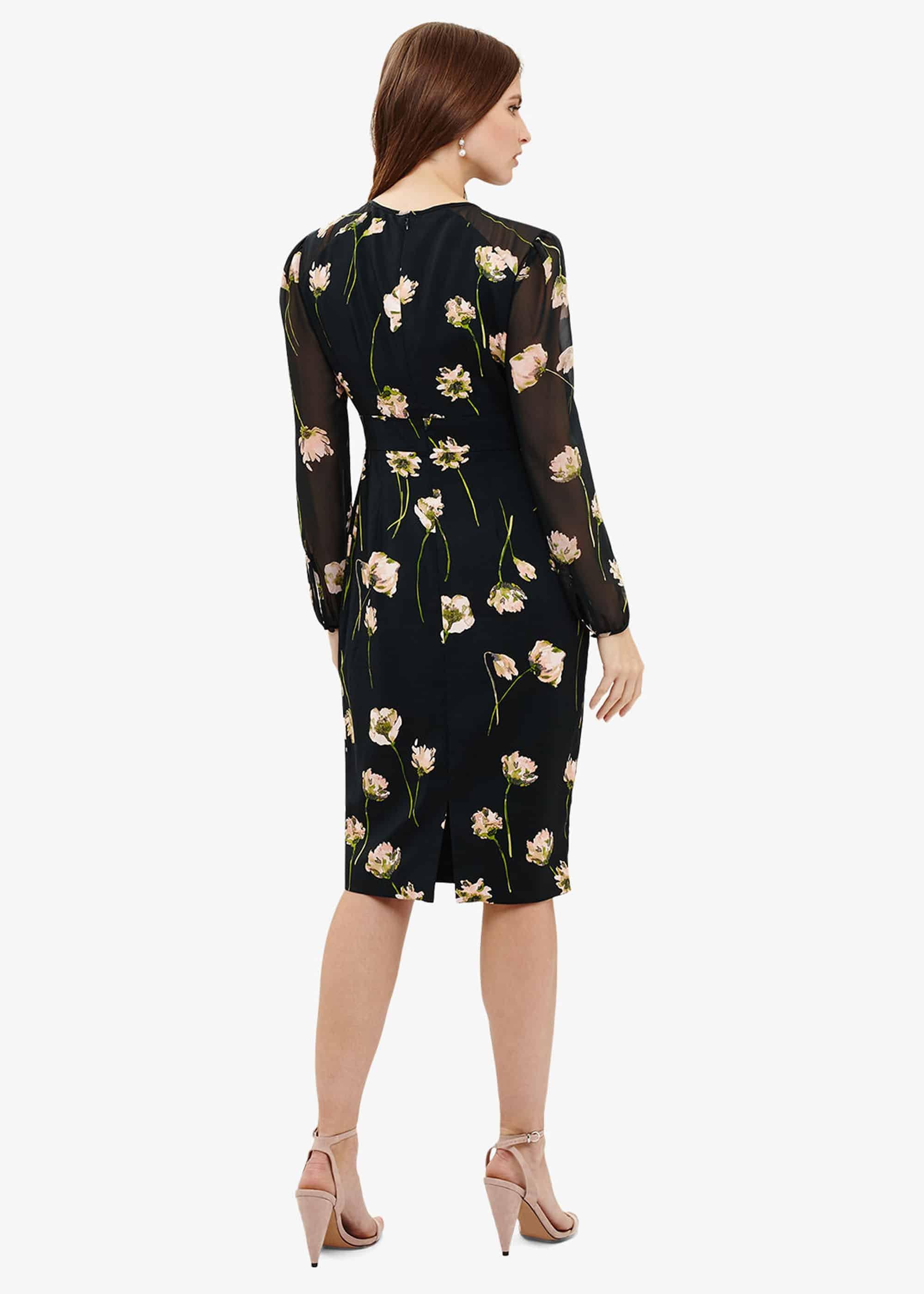 Sorina Printed Floral Dress