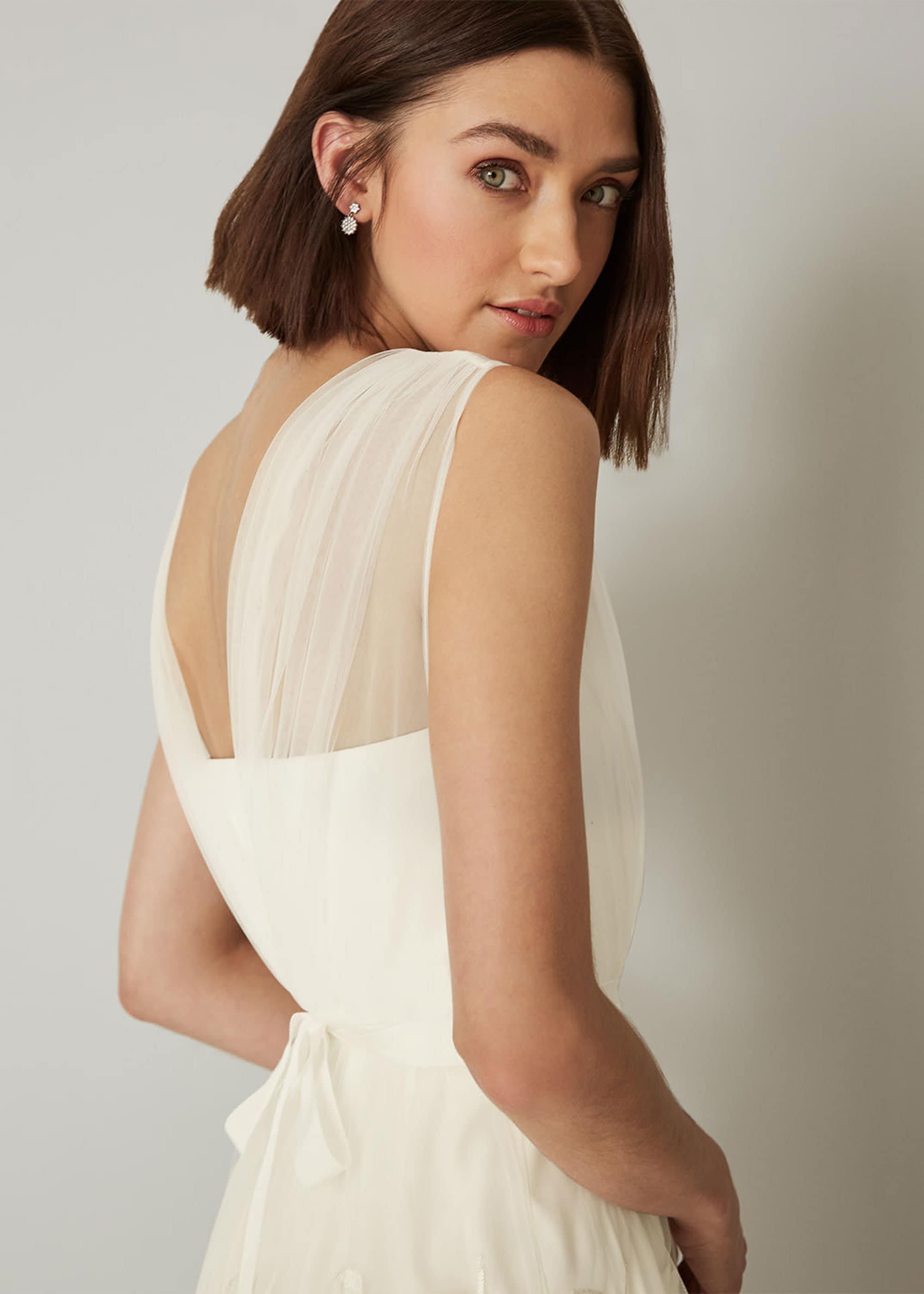 Rae Embroidered Bridesmaid Dress