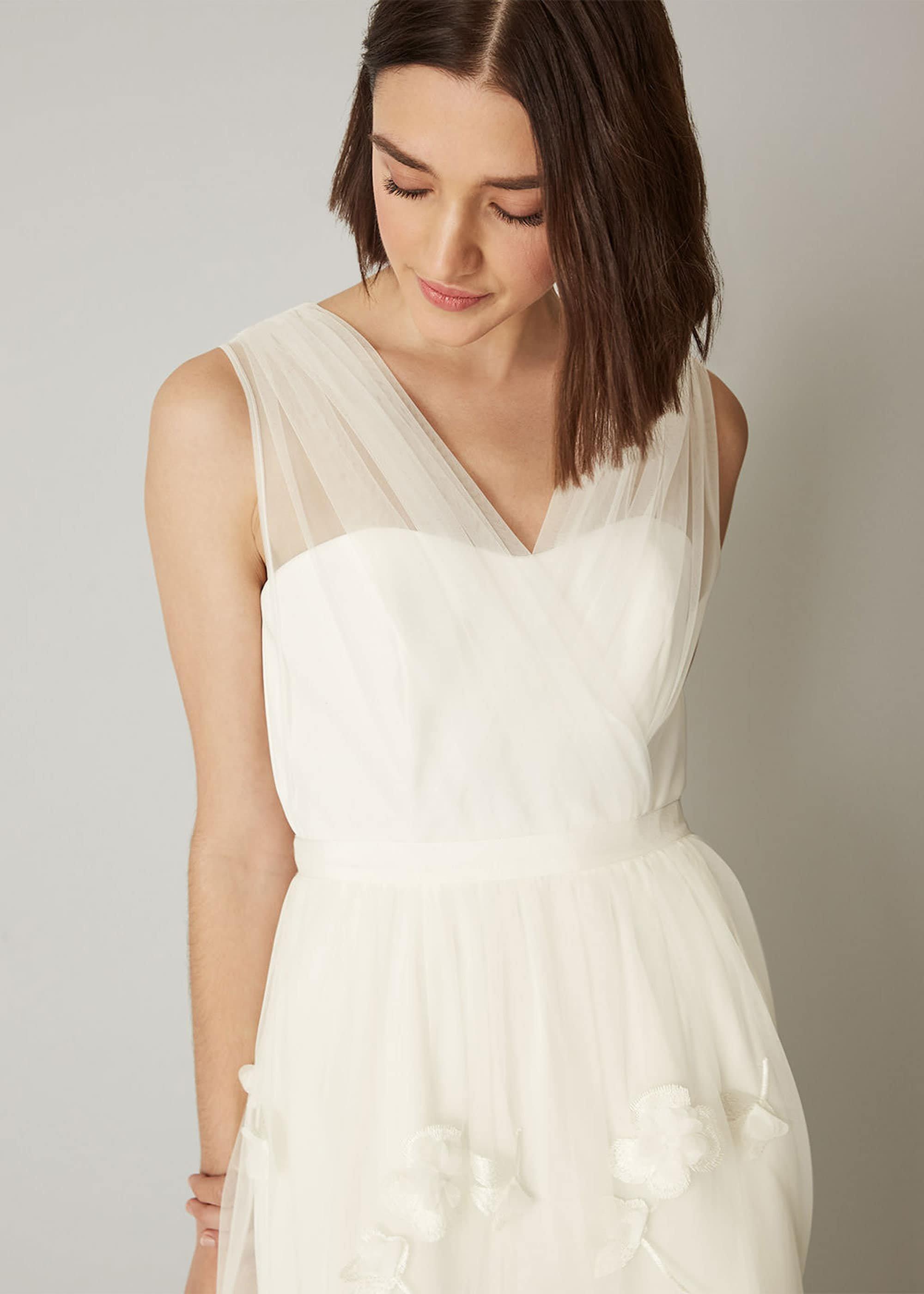 Rae Embroidered Bridesmaid Dress