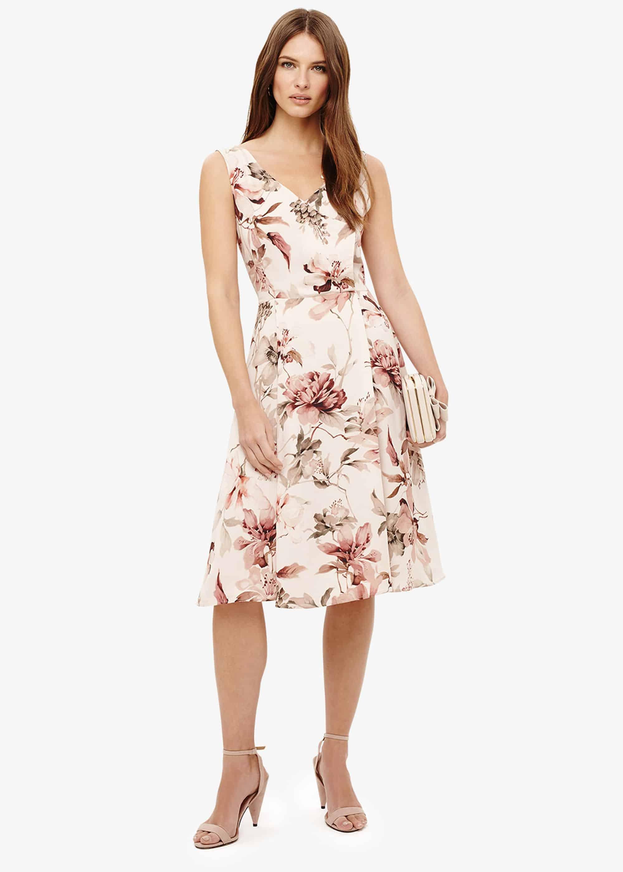 Vivien Floral Printed Dress