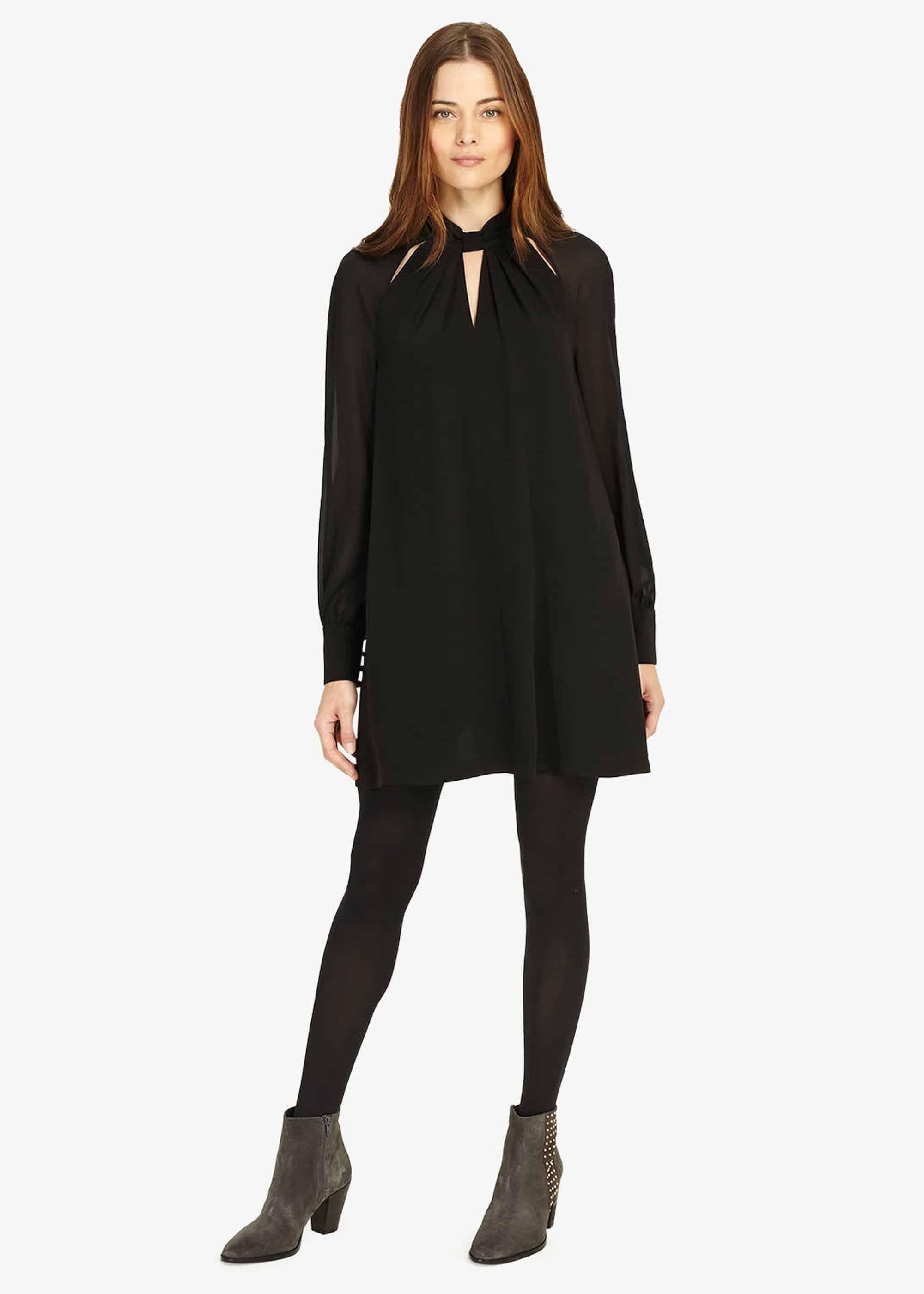 Carolina Twist Neck Dress