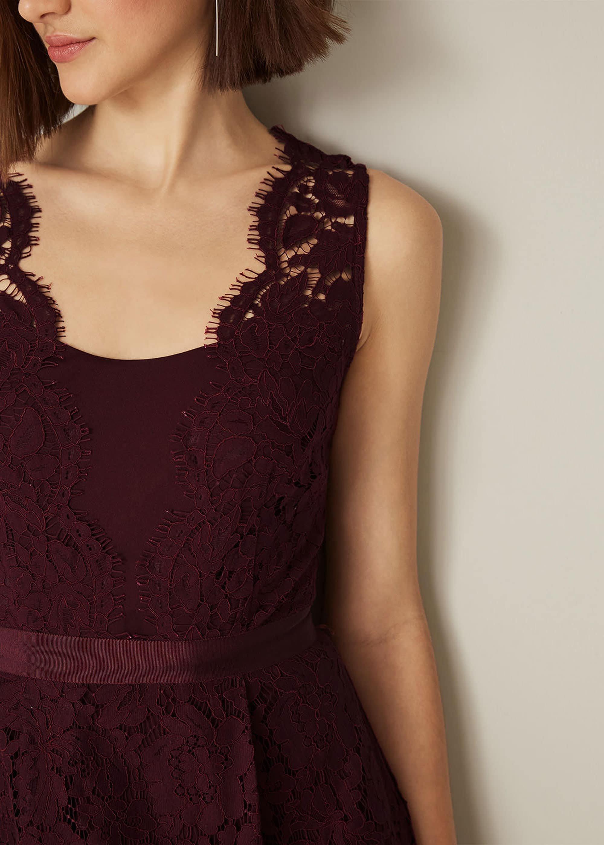 Amy Lace Maxi Bridesmaid Dress