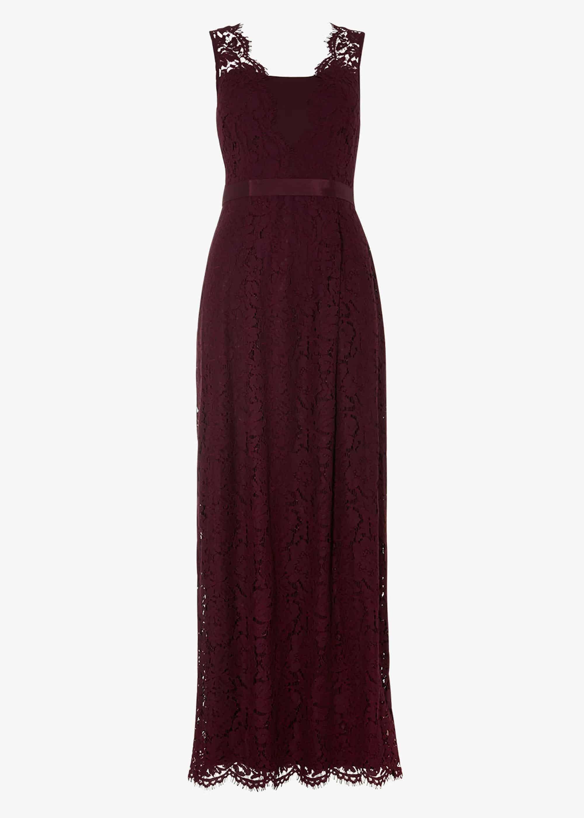 Amy Lace Maxi Bridesmaid Dress