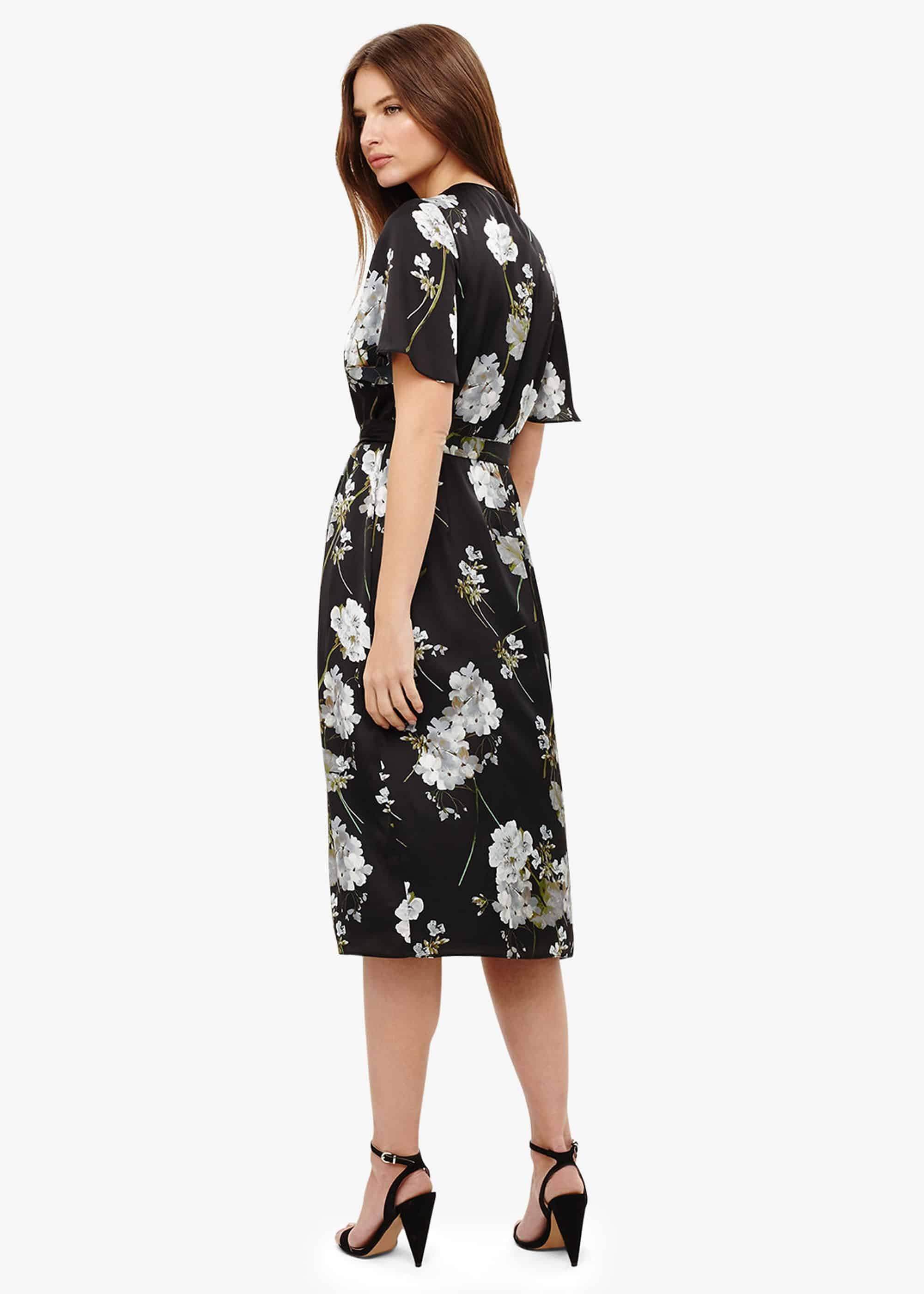 Tasha Floral Wrap Dress