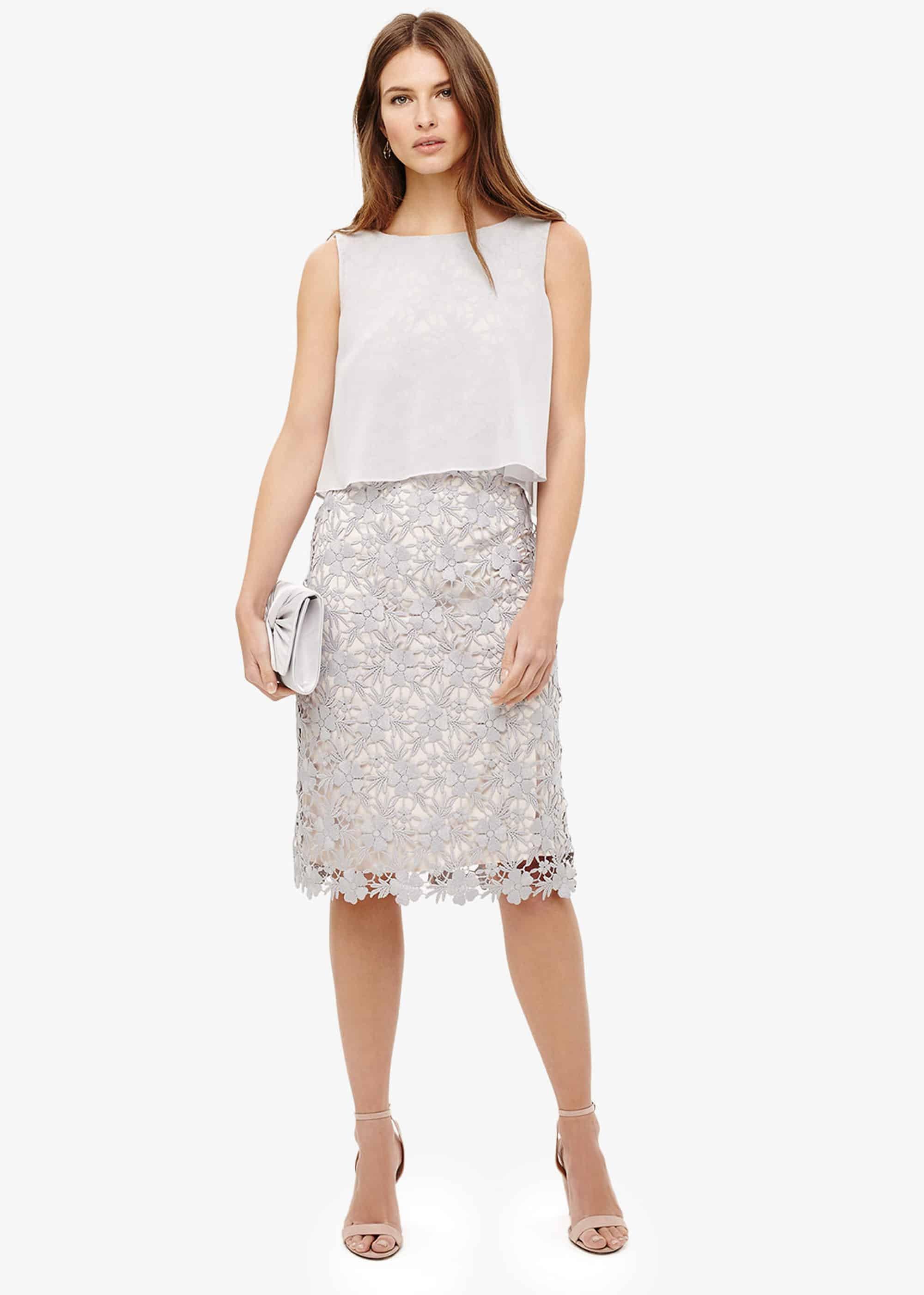 Tuileries Layered Lace Dress