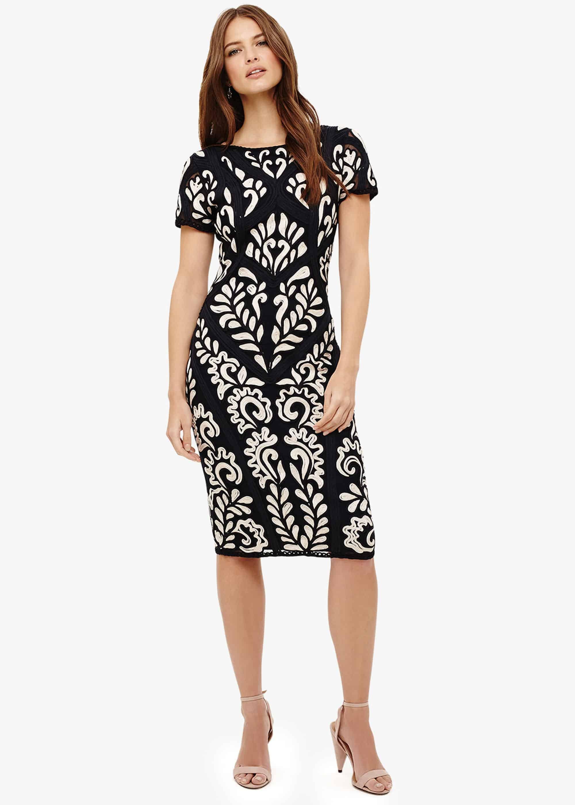 Sanna Tapework Lace Dress