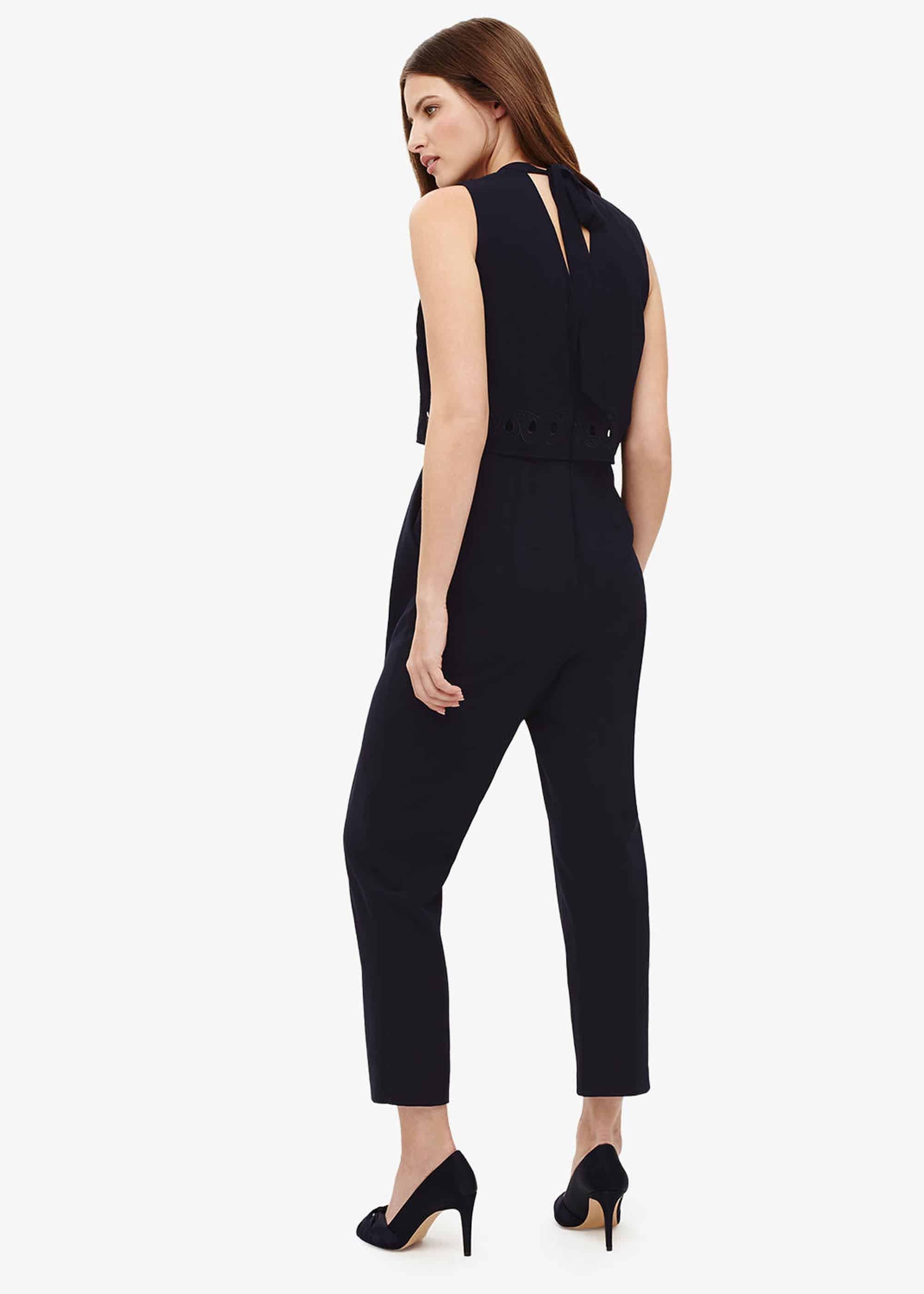 Peal Embroidered Jumpsuit