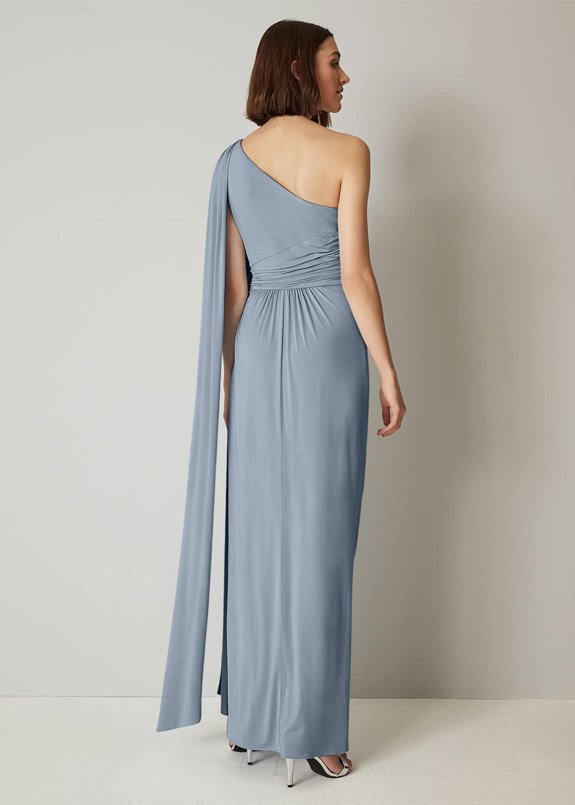 Winnie One Shoulder Maxi Bridesmaid Dress