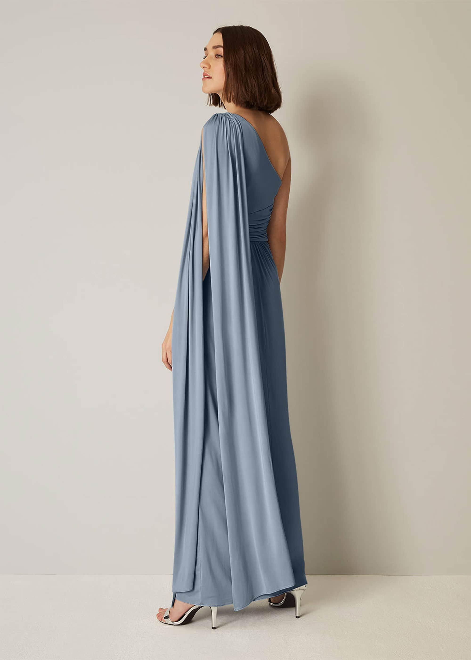 Winnie One Shoulder Maxi Bridesmaid Dress