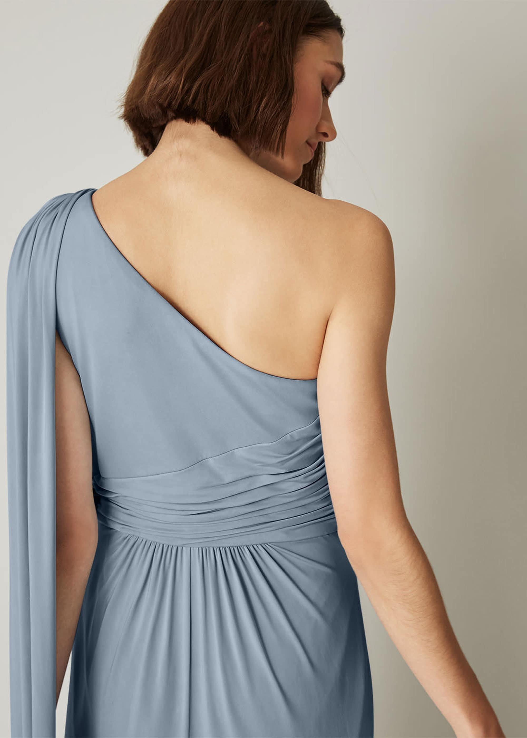 Winnie One Shoulder Maxi Bridesmaid Dress