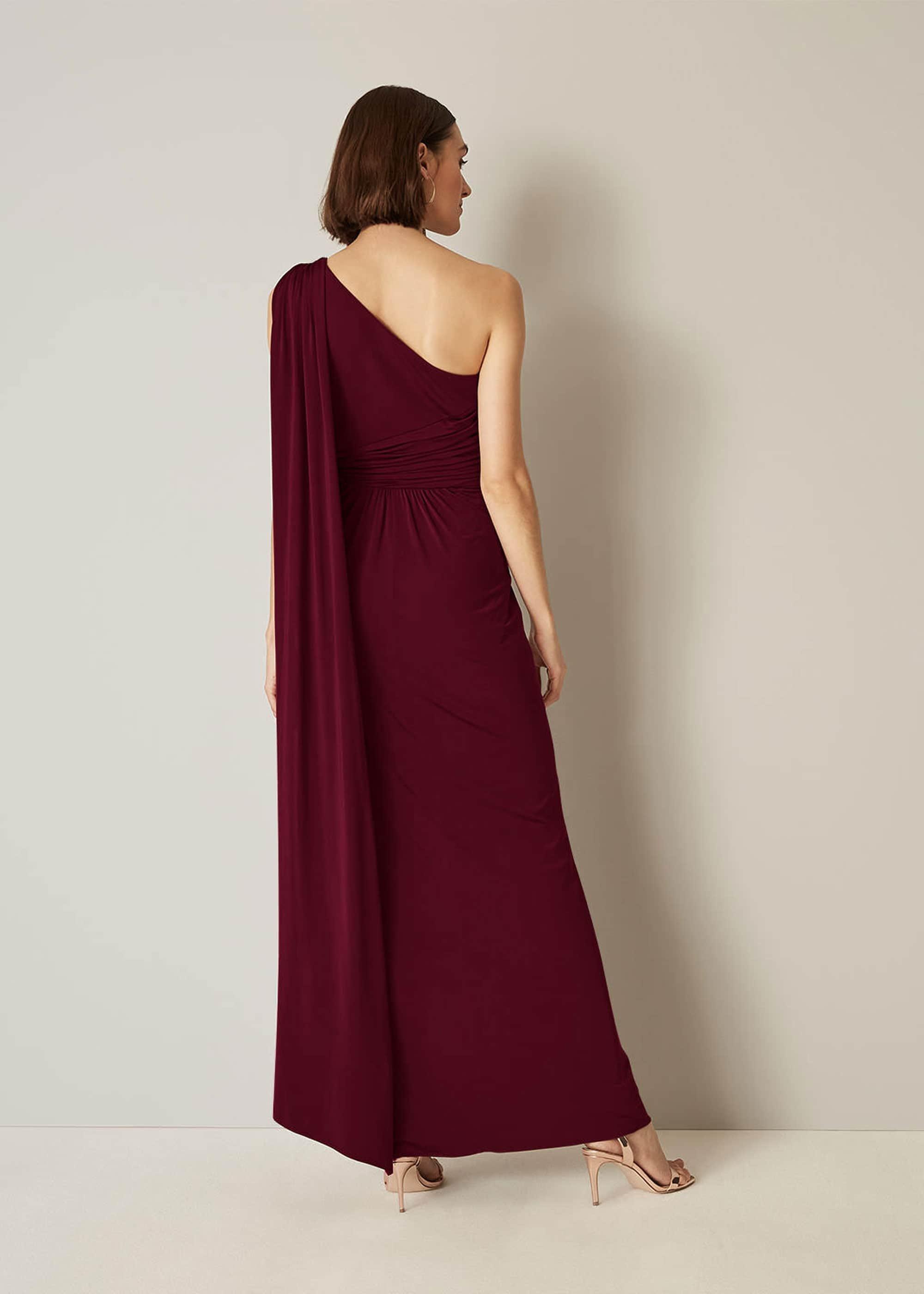 Winnie One Shoulder Maxi Bridesmaid Dress