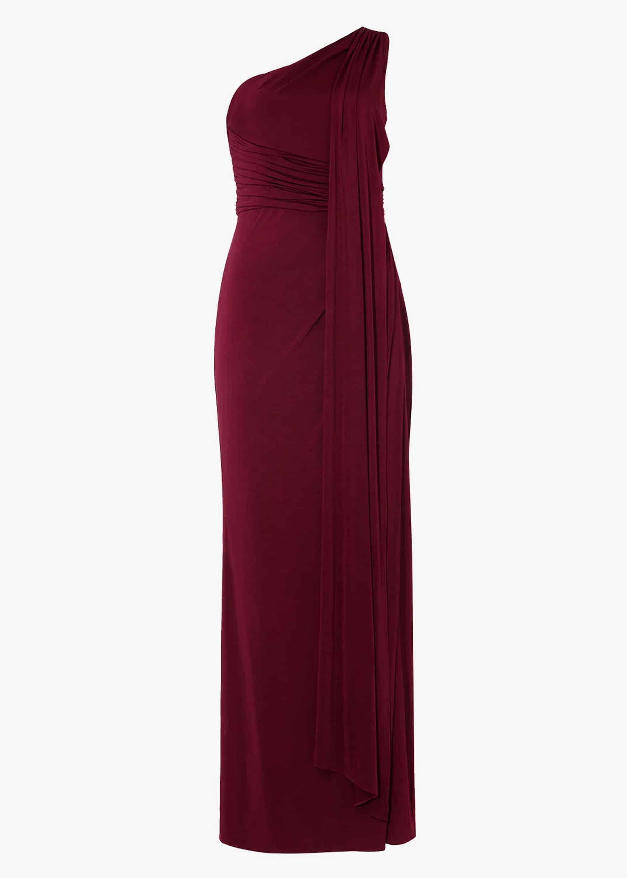 Winnie One Shoulder Maxi Bridesmaid Dress