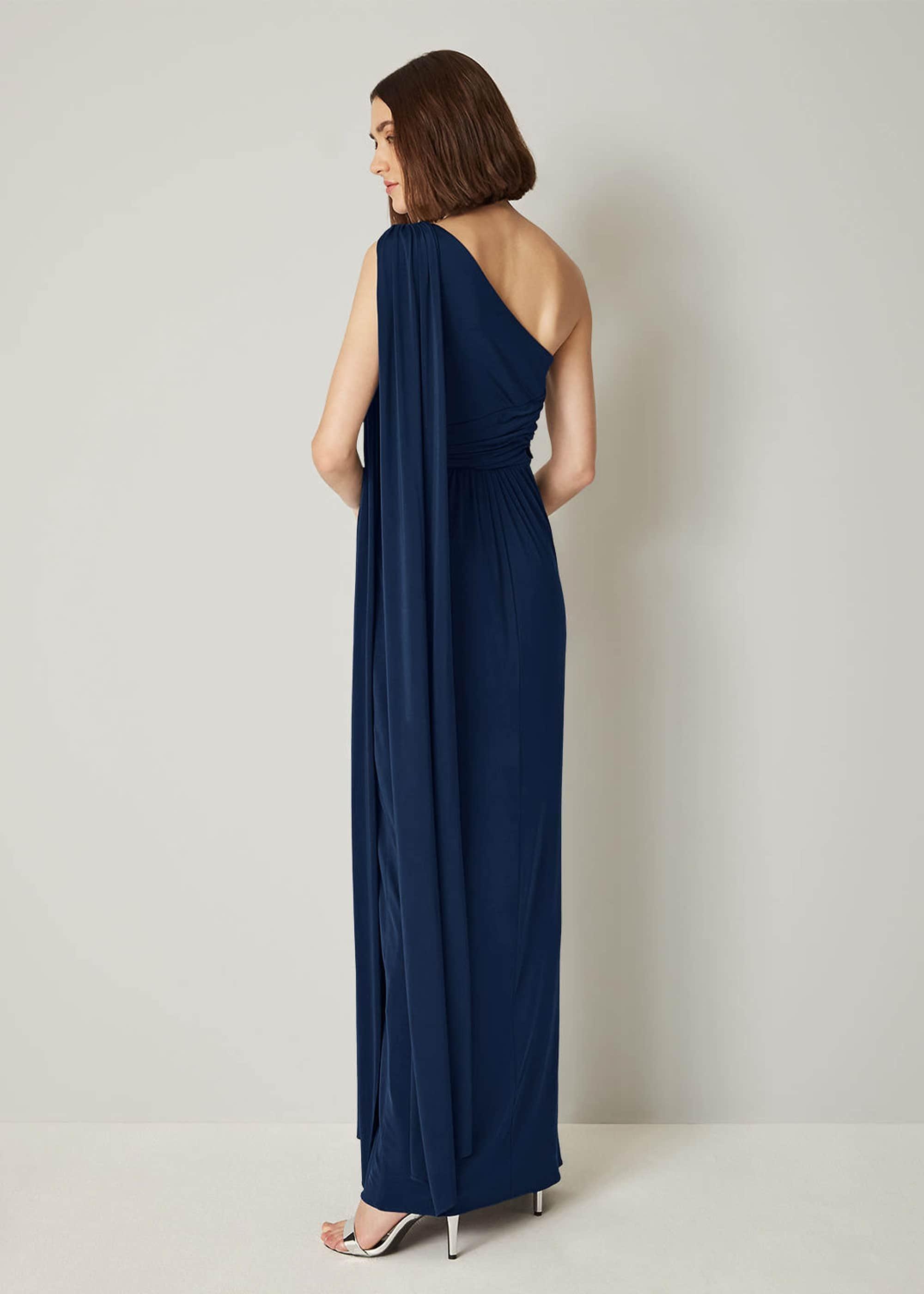 Winnie One Shoulder Maxi Bridesmaid Dress