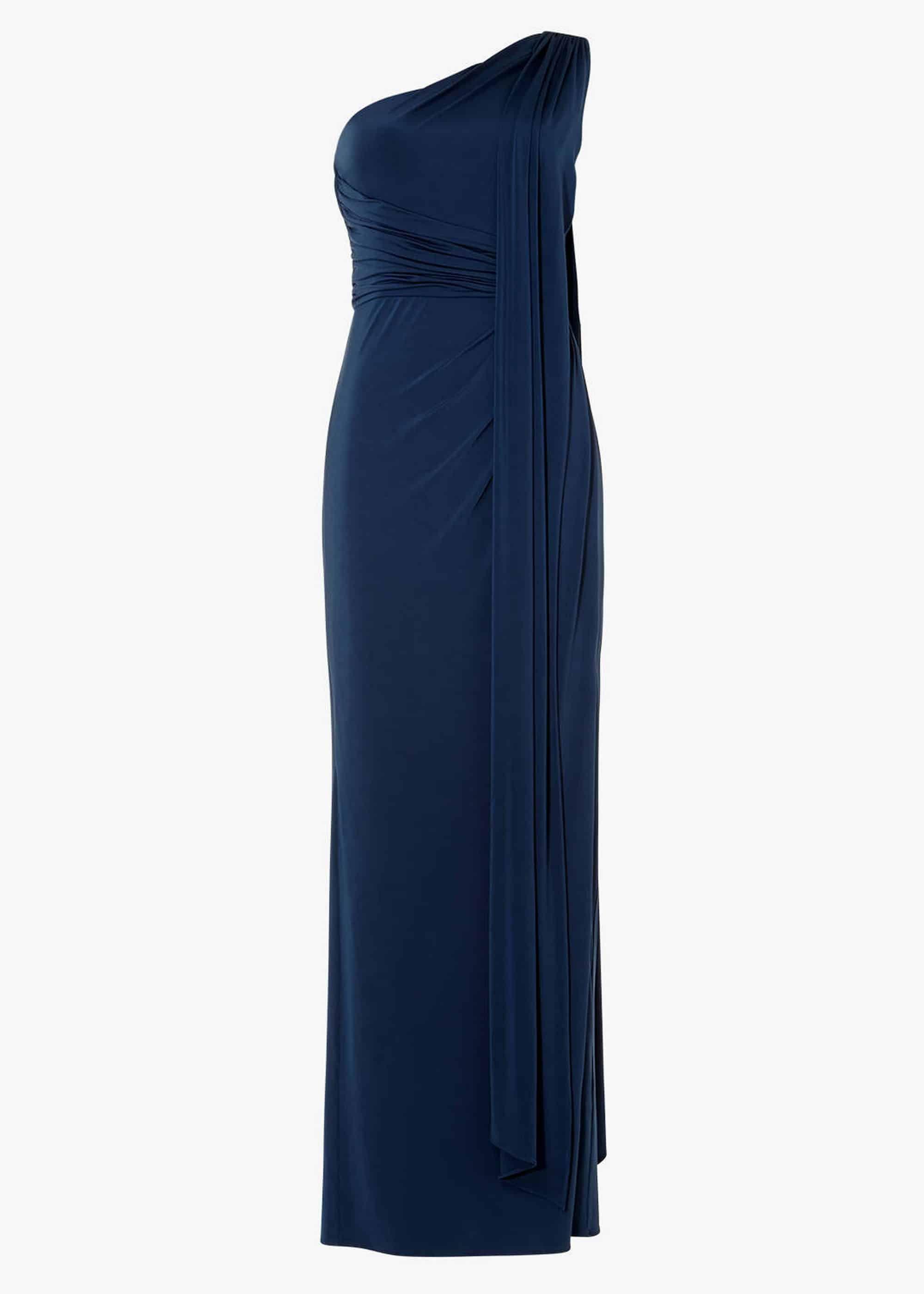 Winnie One Shoulder Maxi Bridesmaid Dress