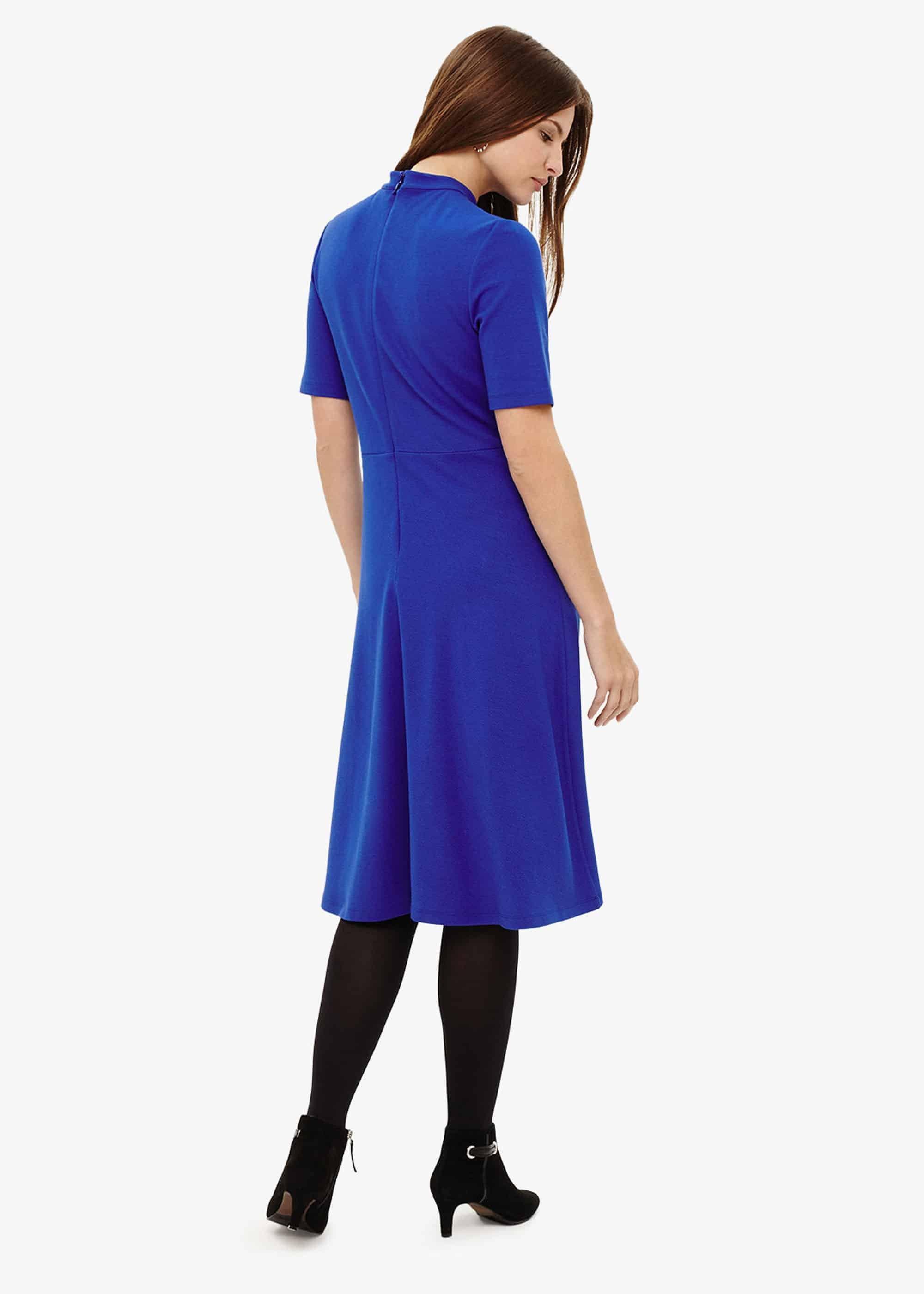 Tamsin Twist Neck Dress
