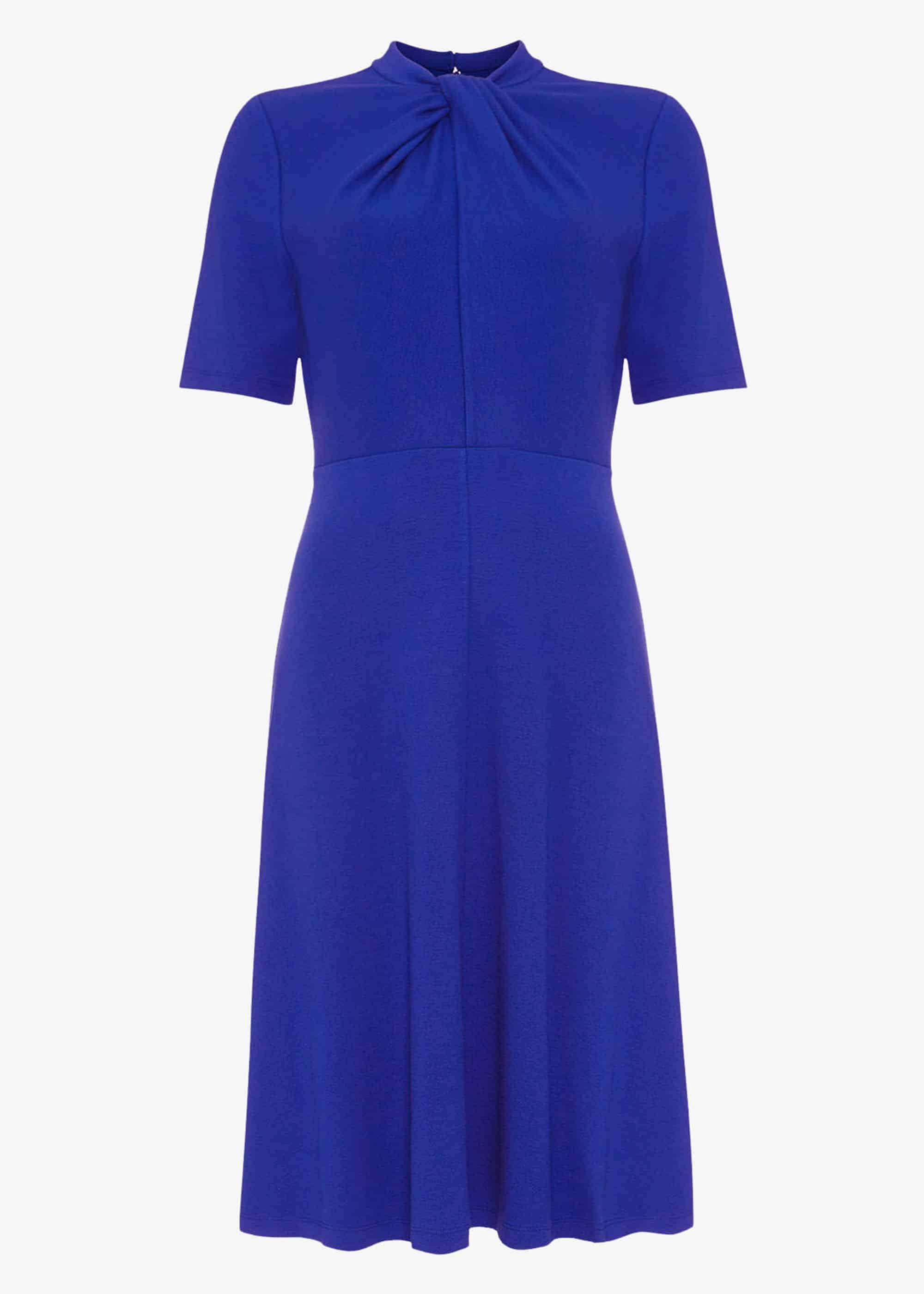 Tamsin Twist Neck Dress