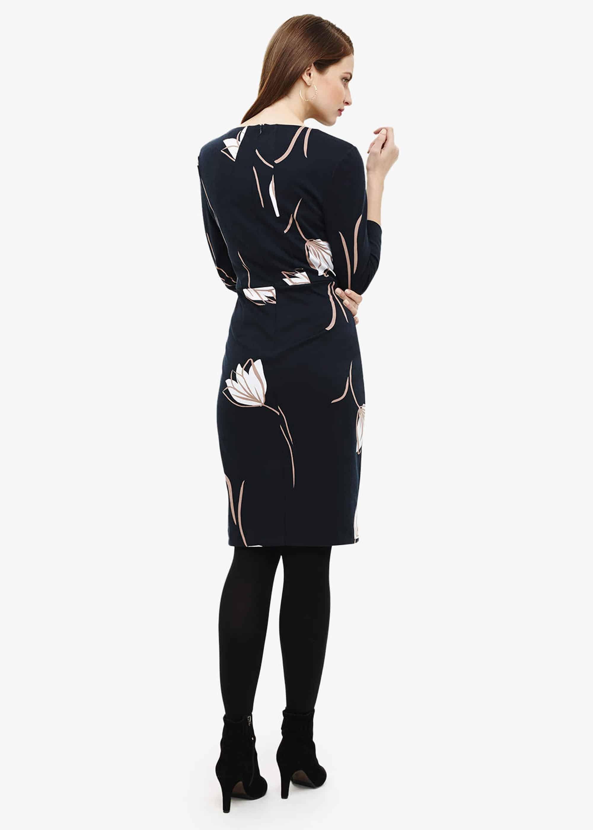 Tulip Floral Print Dress